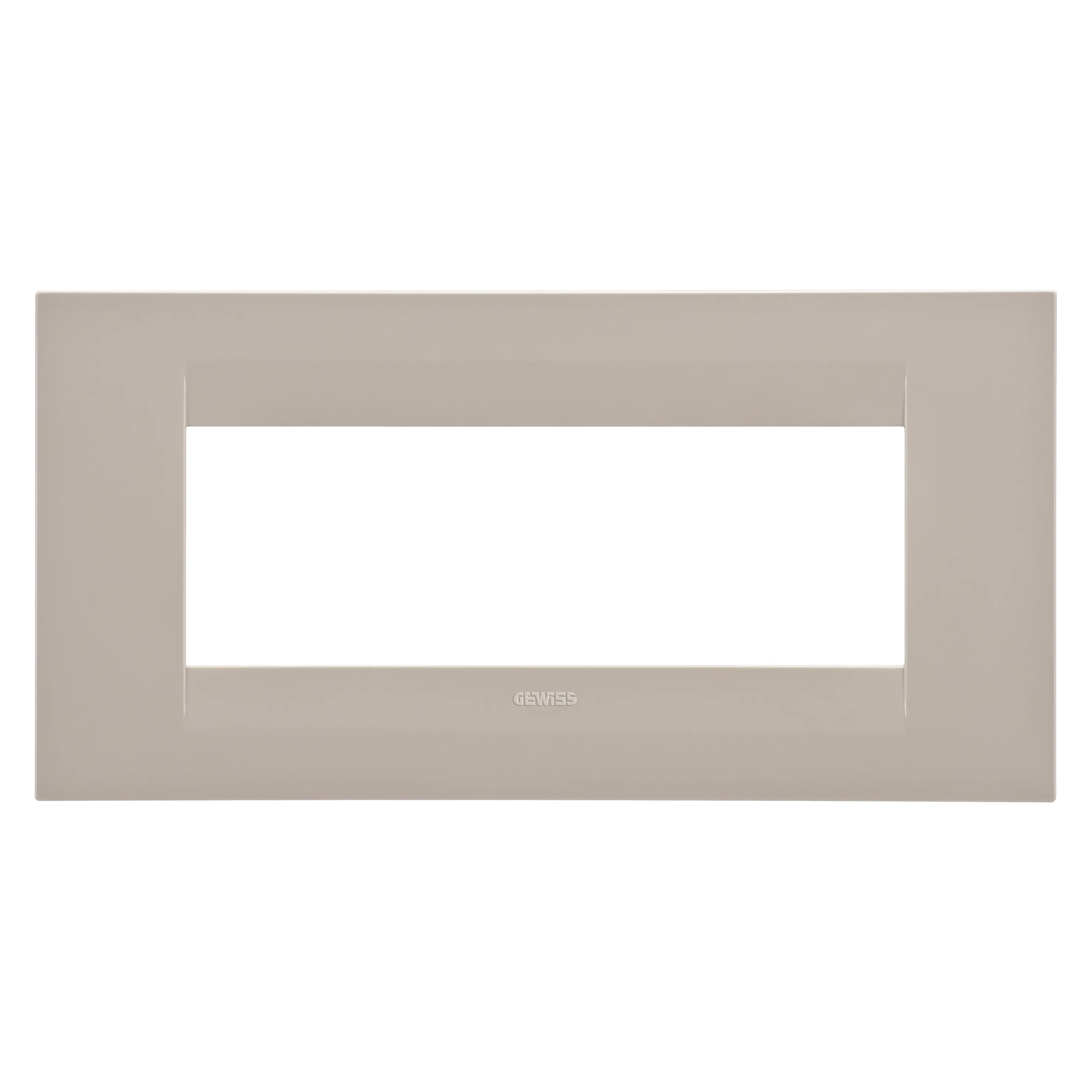 Placa, Geo, in, tehnopolimer, 6, module, canepa, Gewiss, Chorus, GW16406TC