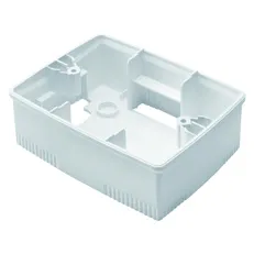 Doza, pe, perete, pentru, placa, ONE, standard, italian, 3, circuite, alb, Gewiss, Chorus, GW16743