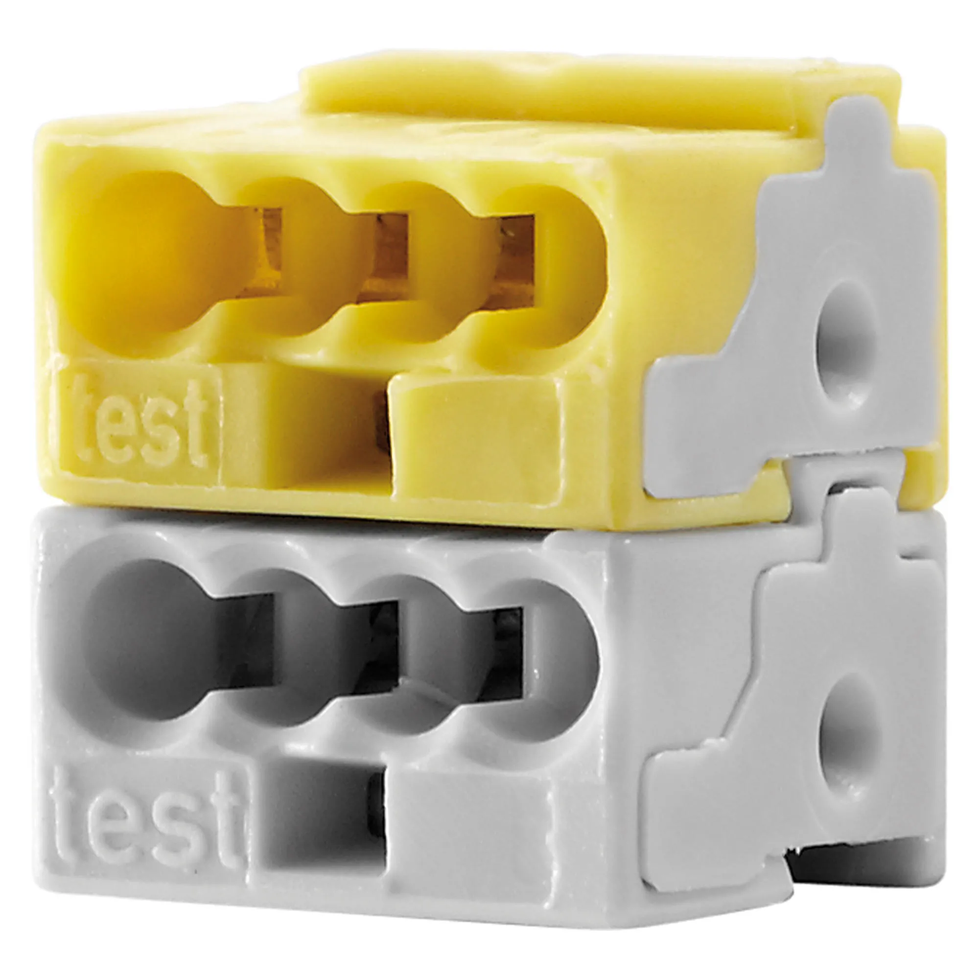 Terminal, conexiune, linie, SELV, galben/alb, Gewiss, GW90808