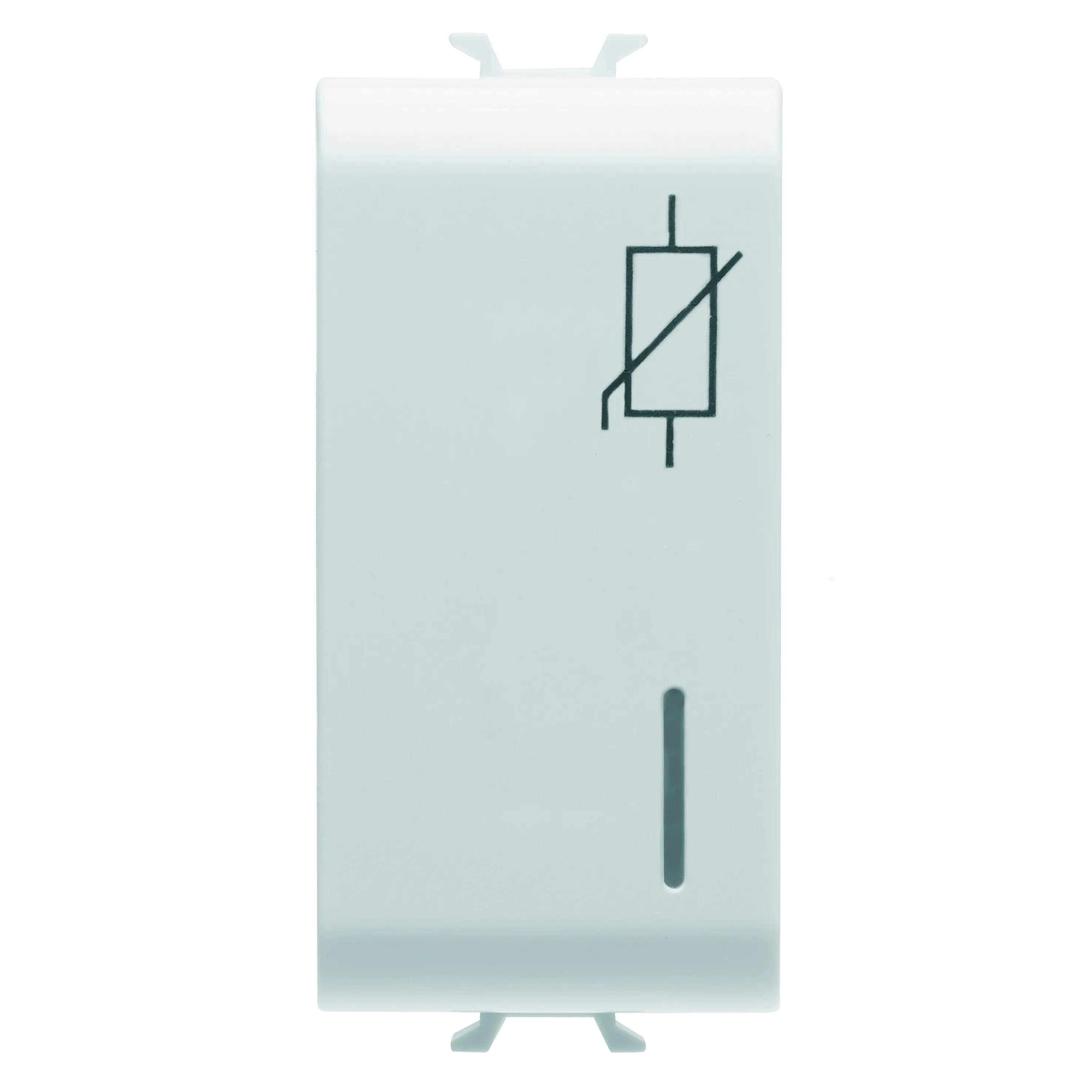 Dispozitiv, de, protectie, la, supratensiune, 275V, c.a., 50/60Hz, 1, modul, alb, lucios, Gewiss, Chorus, GW10492
