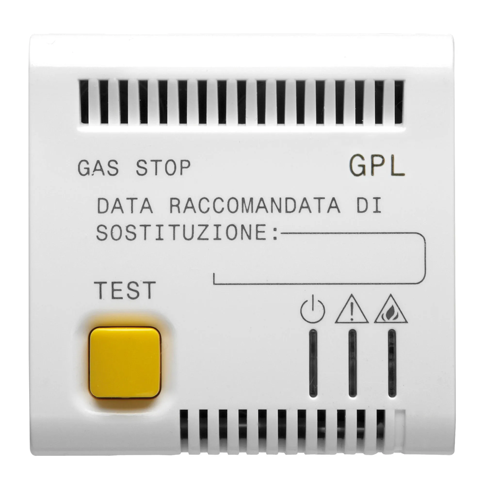 Detector, GPL, 12V, c.a./c.c., 2, module, alb, lucios, Gewiss, Chorus, GW10711