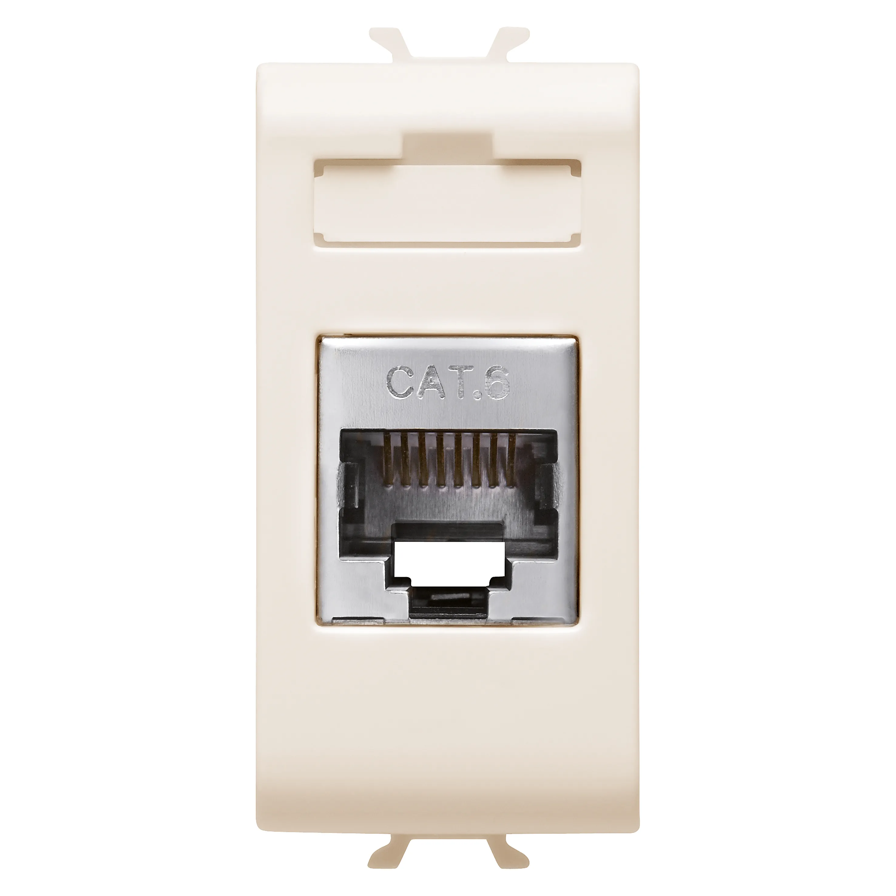 Priza, RJ45, Gewiss, Chorus, categoria, 6, FTP, 1, modul, fildes, GW11424 