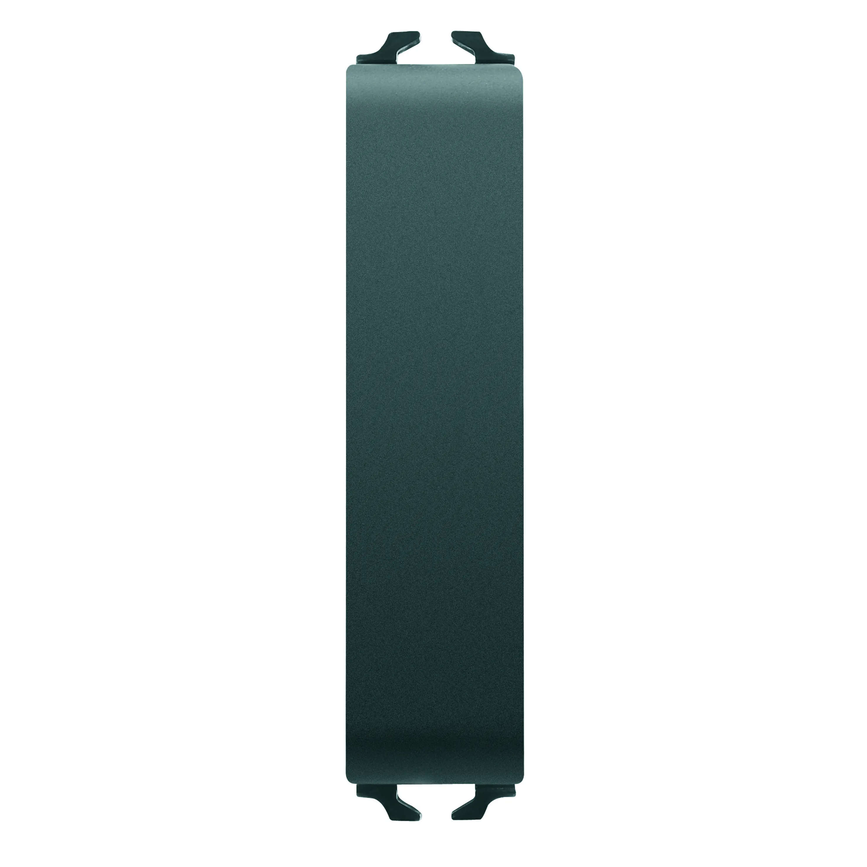 Intrerupator, simplu, 1P, 250V, c.a., 10AX, neutru, 1/2, modul, negru, satinat, Gewiss, Chorus, GW12021