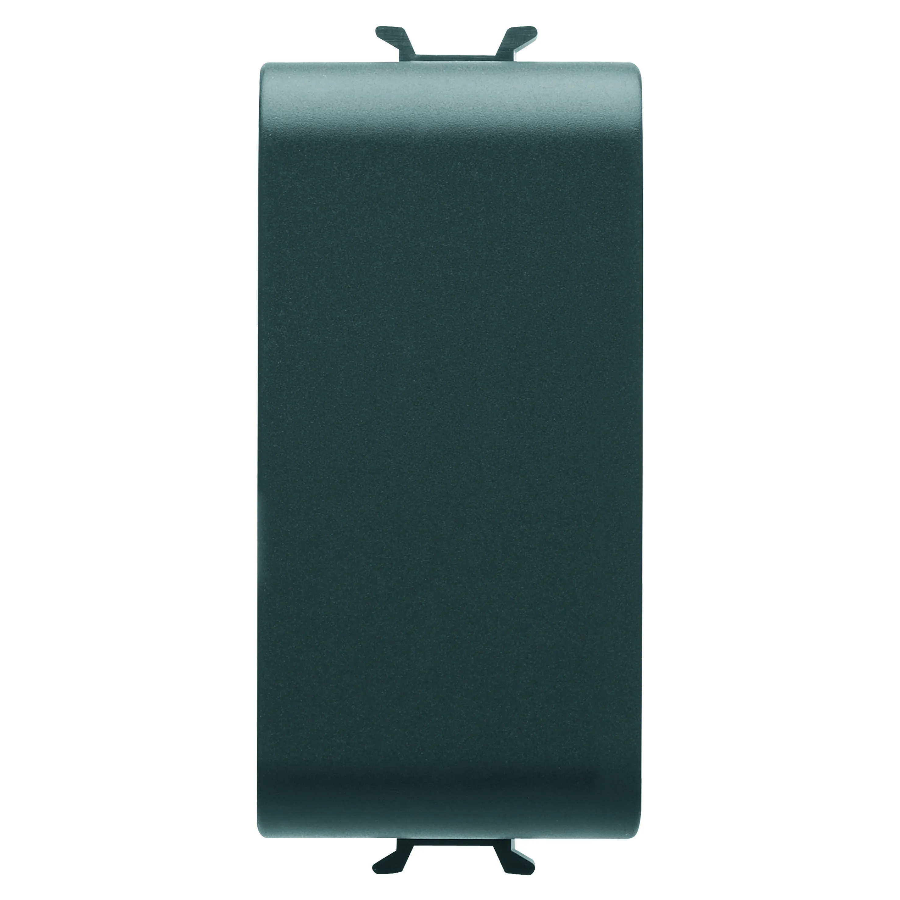 Modul, de, blansare, 1, modul, satinat, negru, Gewiss Chorus GW12195 