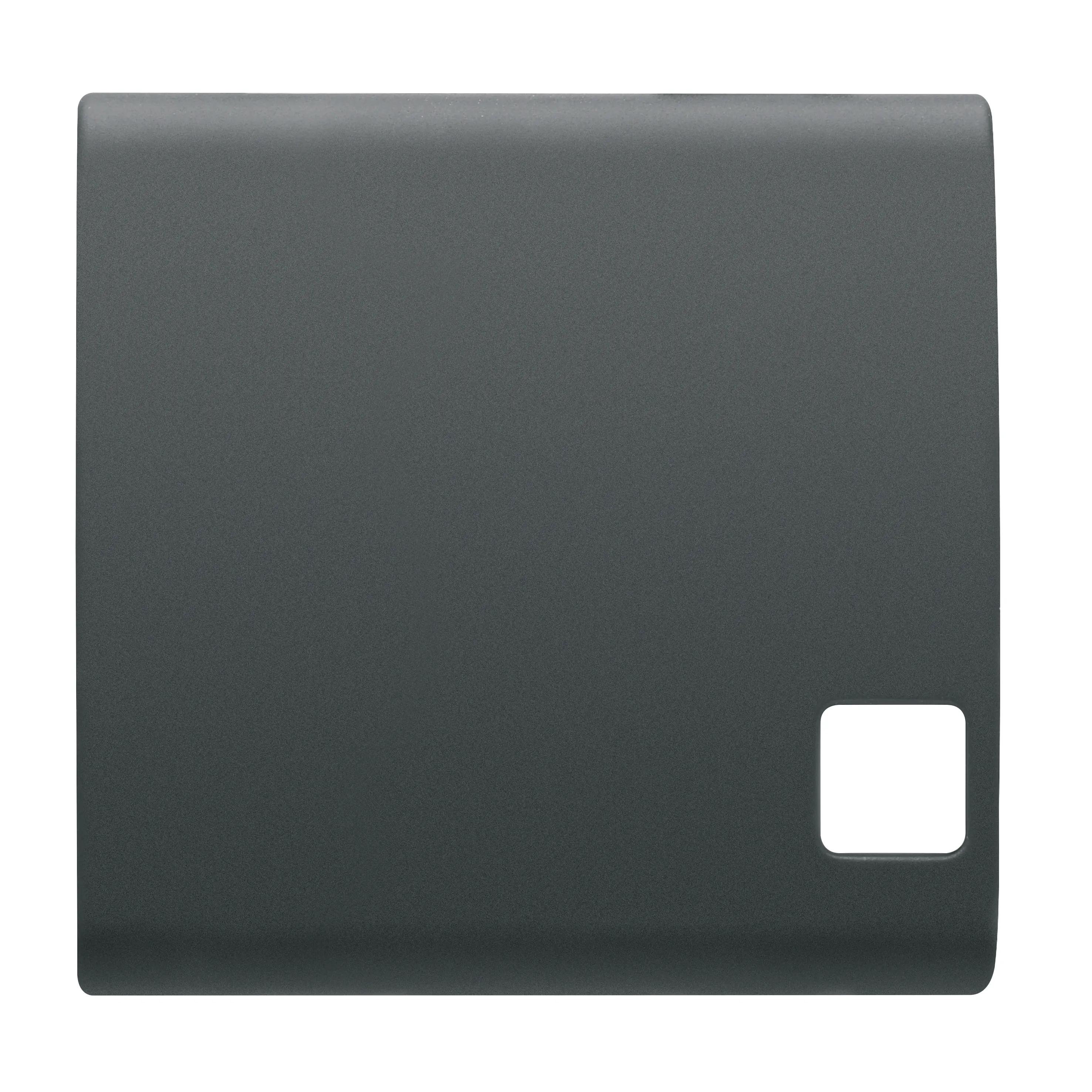 Buton, cu, revenire, inlocuibil, pentru, panoul, cu, butoane, a, se, completa, cu, obiectiv, 2, module, negru, satinat, Gewiss, Chorus, GW12552