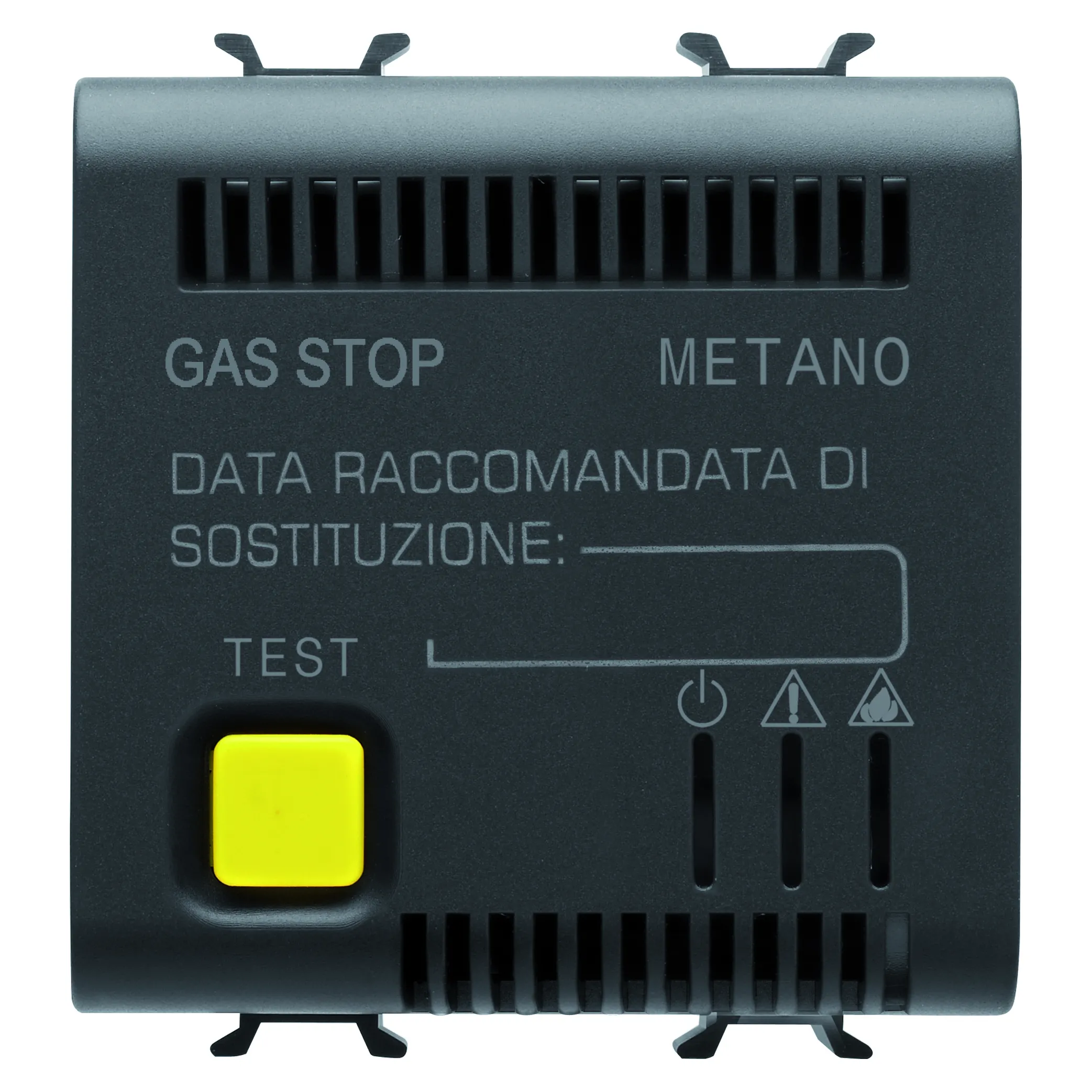 Detector, de, gaz, metan, 12V, c.a./c.c., 2, module, negru, satinat, Gewiss, Chorus, GW12712