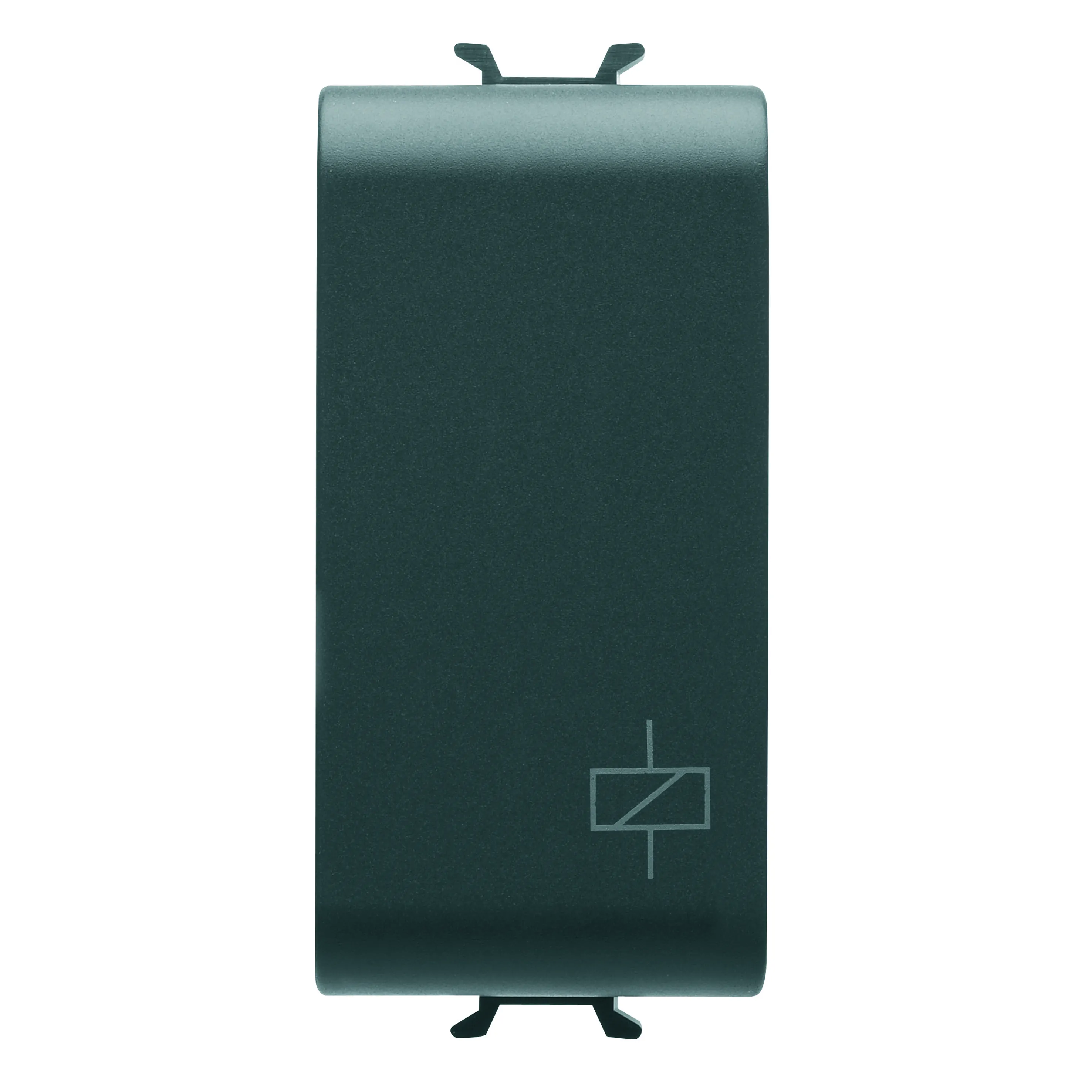 Releu, momentan, Gewiss, Chorus, 230V, c.a., 50/60Hz, 1P, 1NO/NC, 10A(AC1)/2A(AC15)250V, c.a., 1, modul, satinat, negru, GW12724