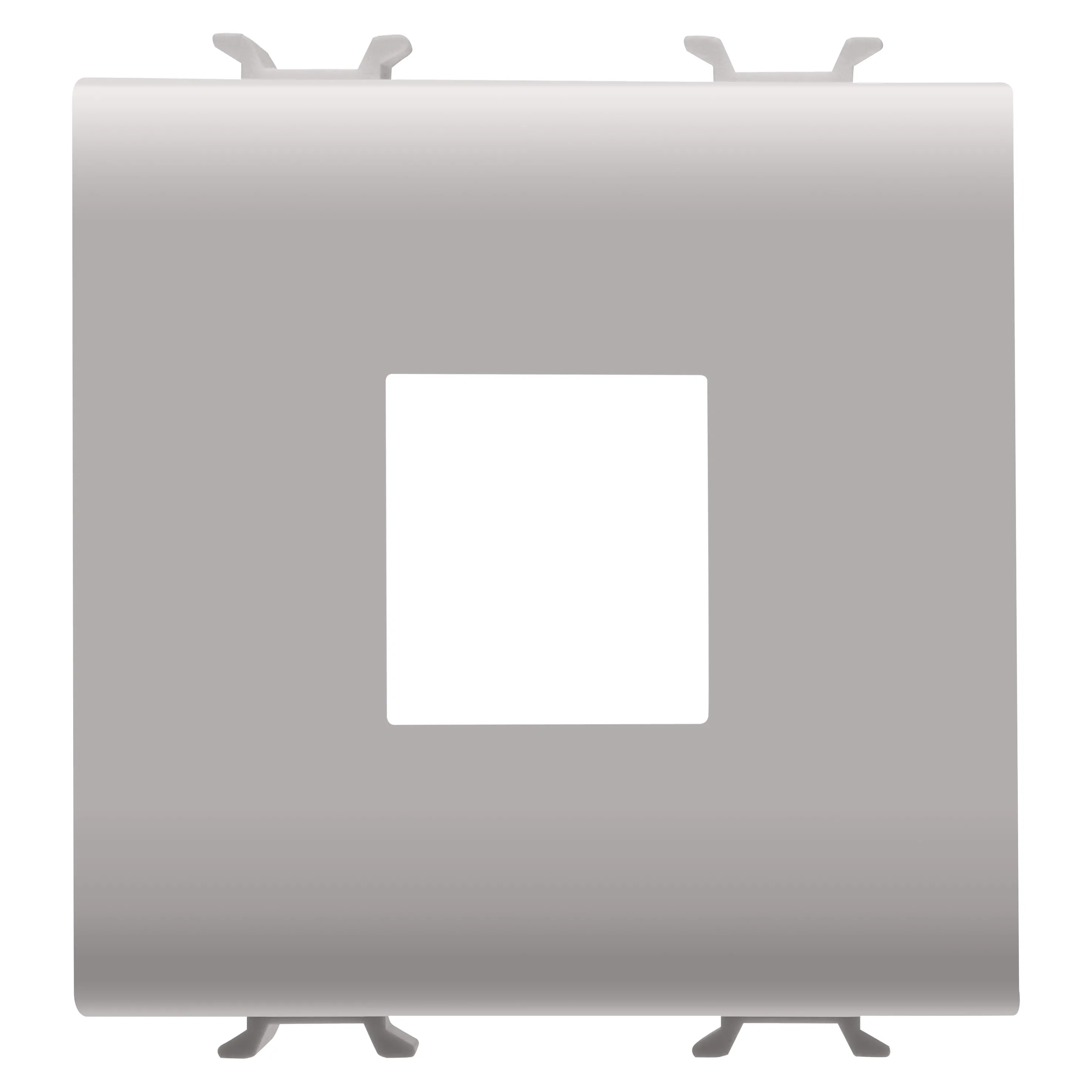 Adaptor, conectori, date, carcasa, tip, AMP, mufa, trapezoidala, 2, module, bej, satinat, natural, Gewiss, Chorus, GW13433