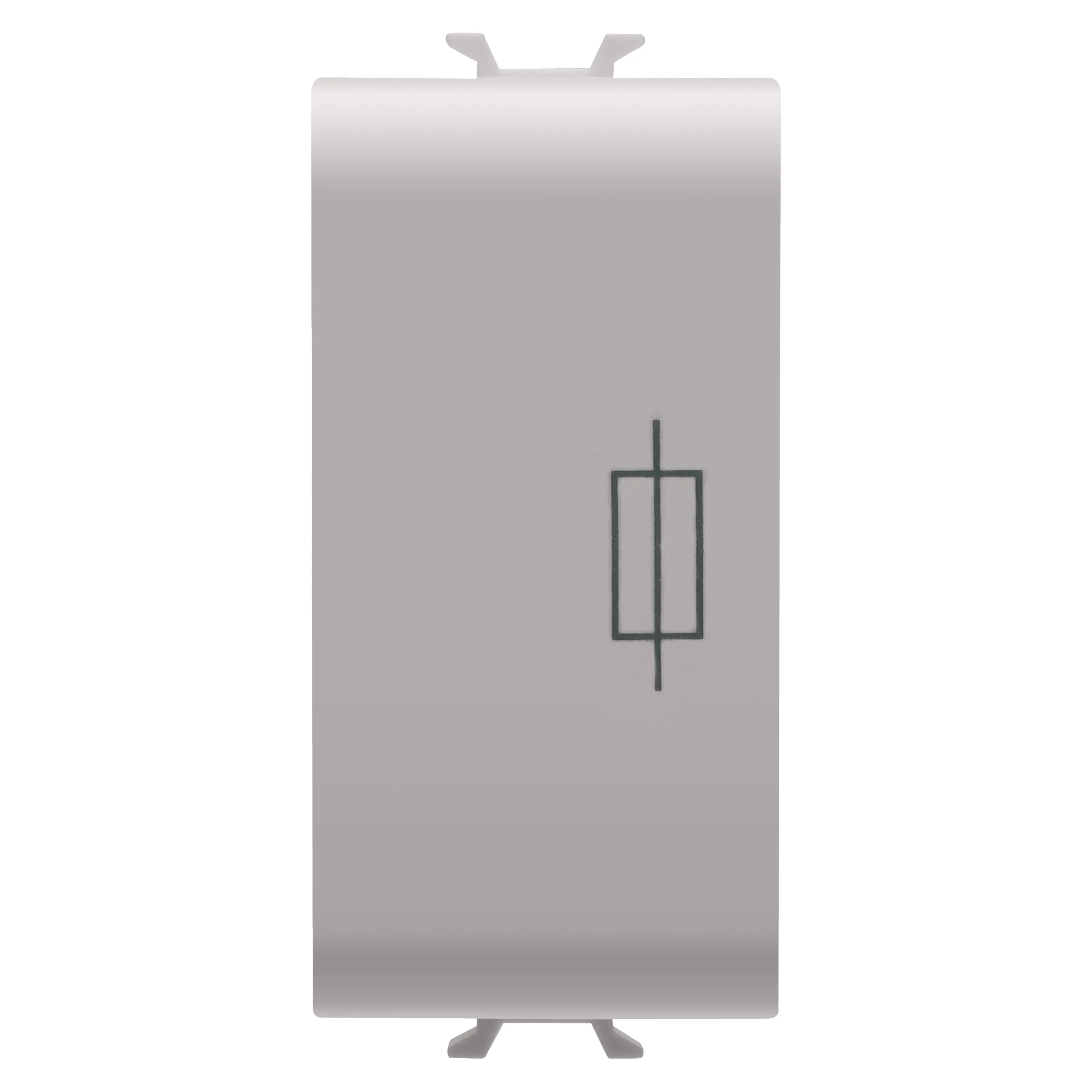 Suport, Gewiss, Chorus, pentru, siguranță, 250V, c.a., 16A, 1, modul, Bej, satinat, natural, GW13491