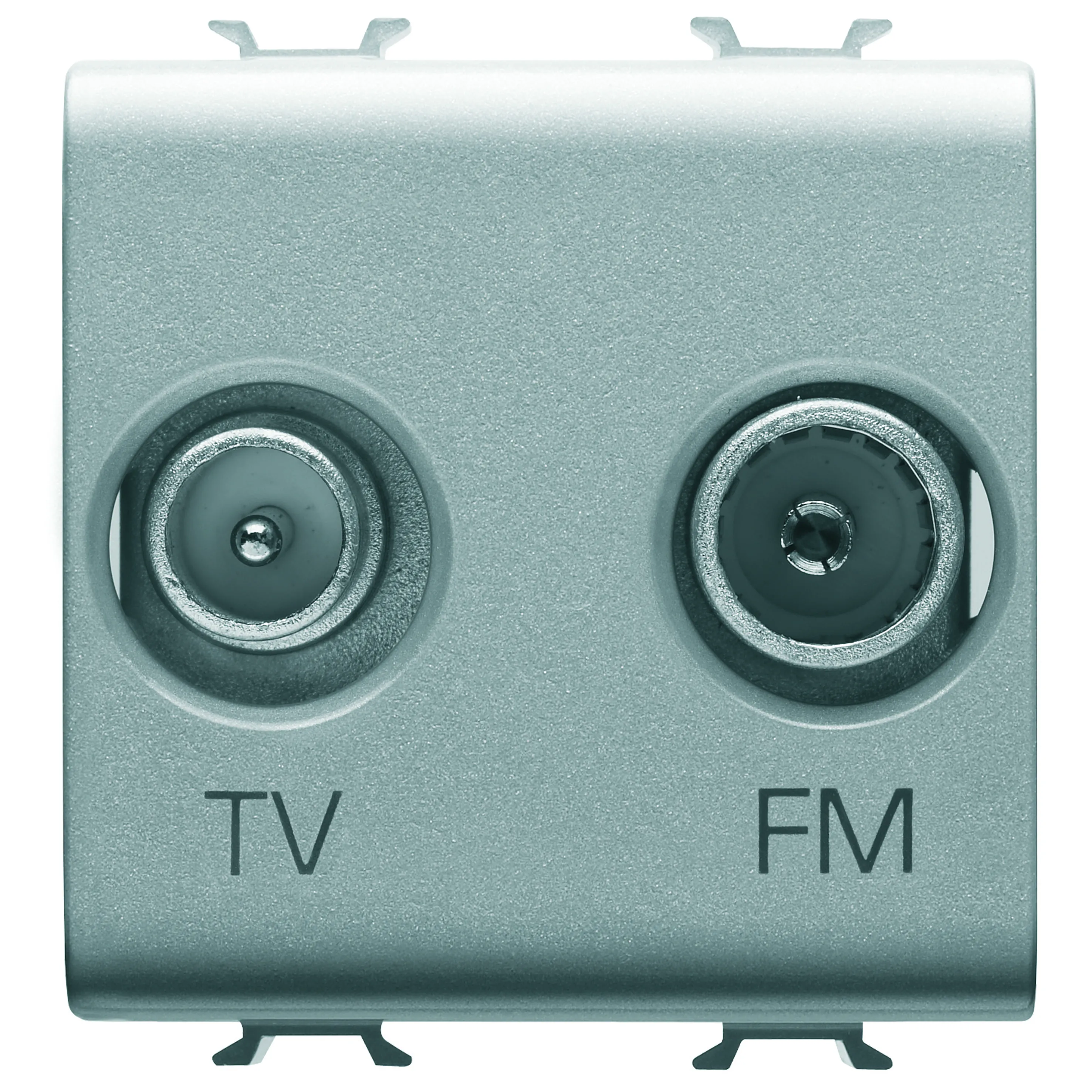 Priza, TV-FM, Gewiss, Chorus, directa, 2, module, titan, GW14381