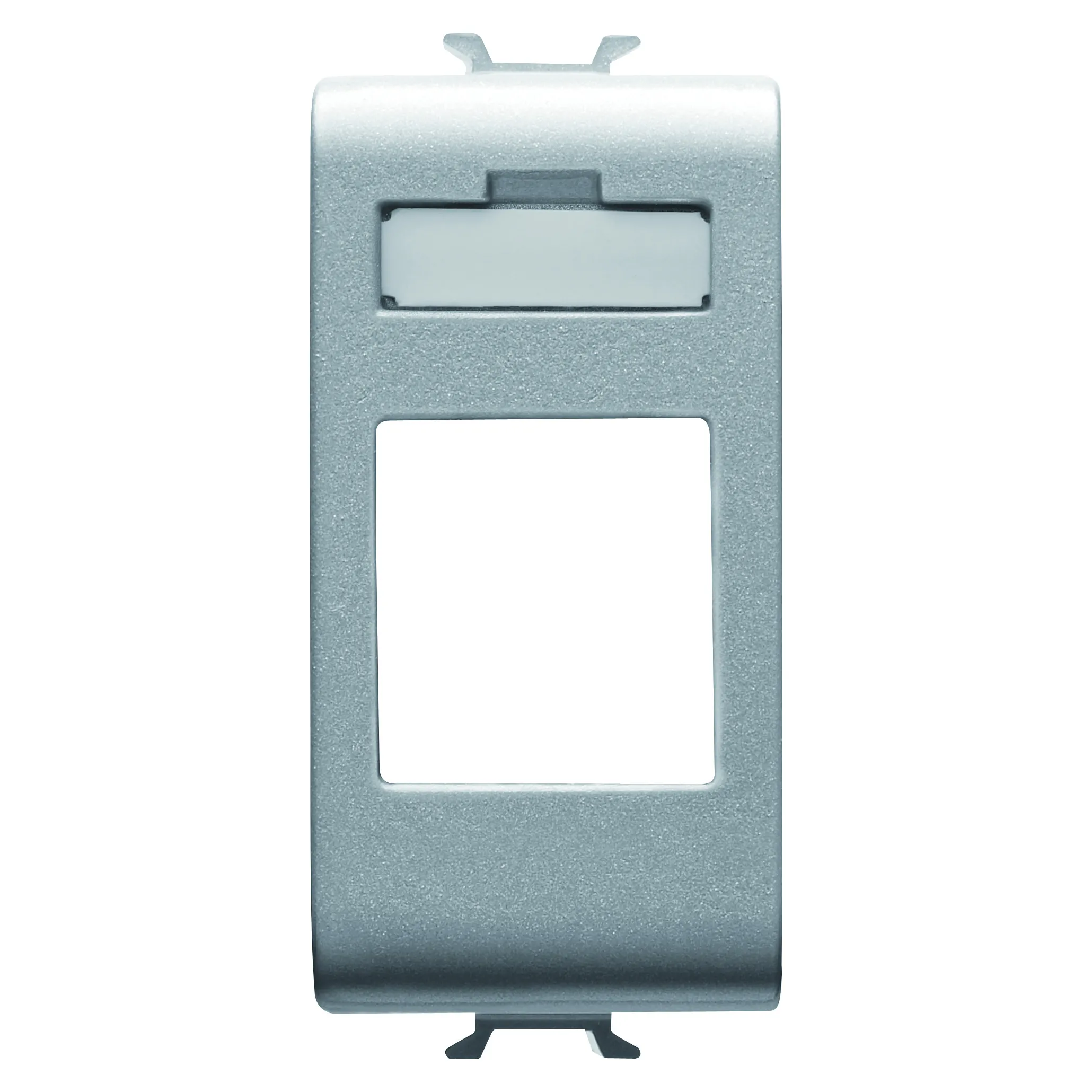 Adaptor conectori date carcasa tip AMP mufa trapezoidala 1 modul titan Gewiss Chorus GW14431