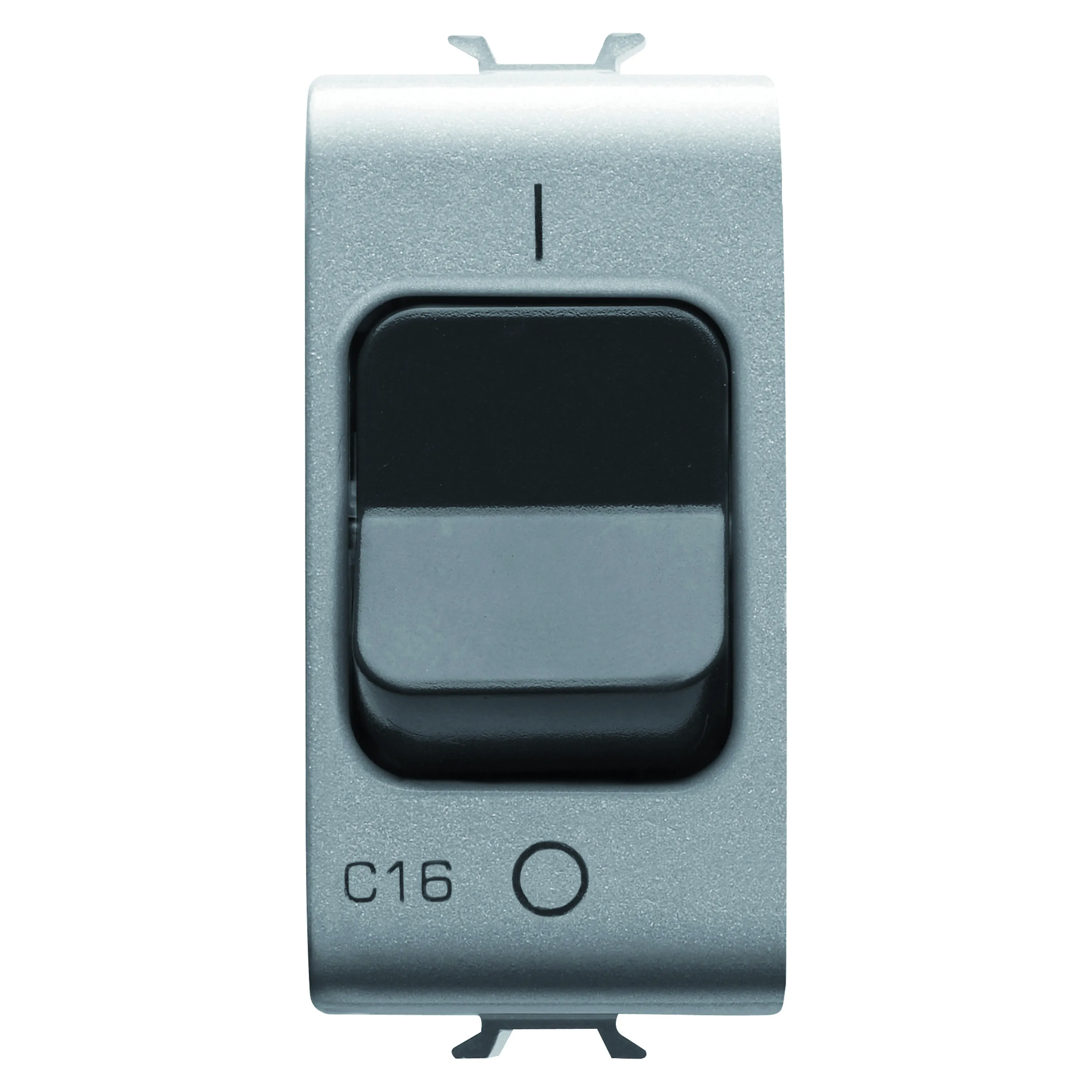 Intrerupator, miniatural, caracteristica, C, 1P+N, 16A, 230V, c.a., 1, modul, titan, Gewiss, Chorus, GW14468