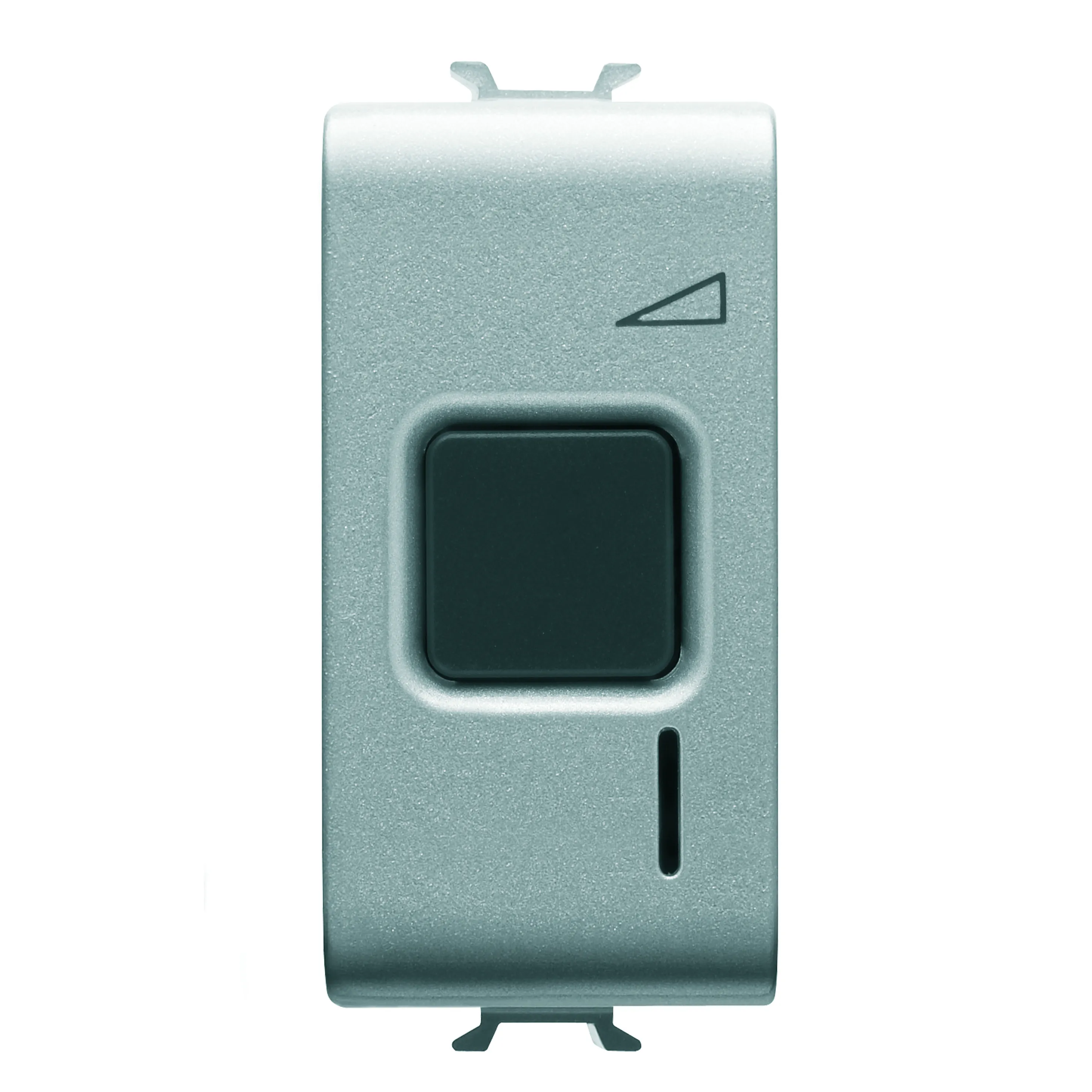 Regulator, electronic, Gewiss, Chorus, buton, 230V, c.a., 50/60Hz, rezistiv, 60-500W, /, inductiv, 60-500VA, 1, modul, titan, GW14568