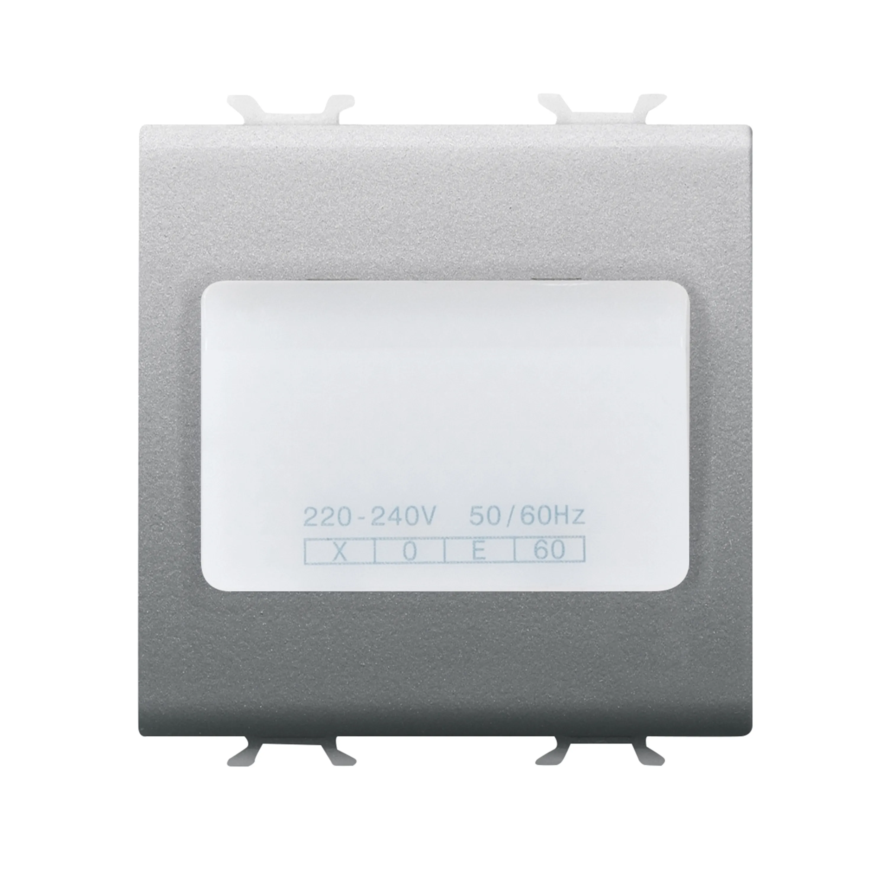 Lampa, autonoma, de, urgenta, 230V, c.a., 50/60, Hz, 1h, 2, module, titan, Gewiss, Chorus, GW14663 