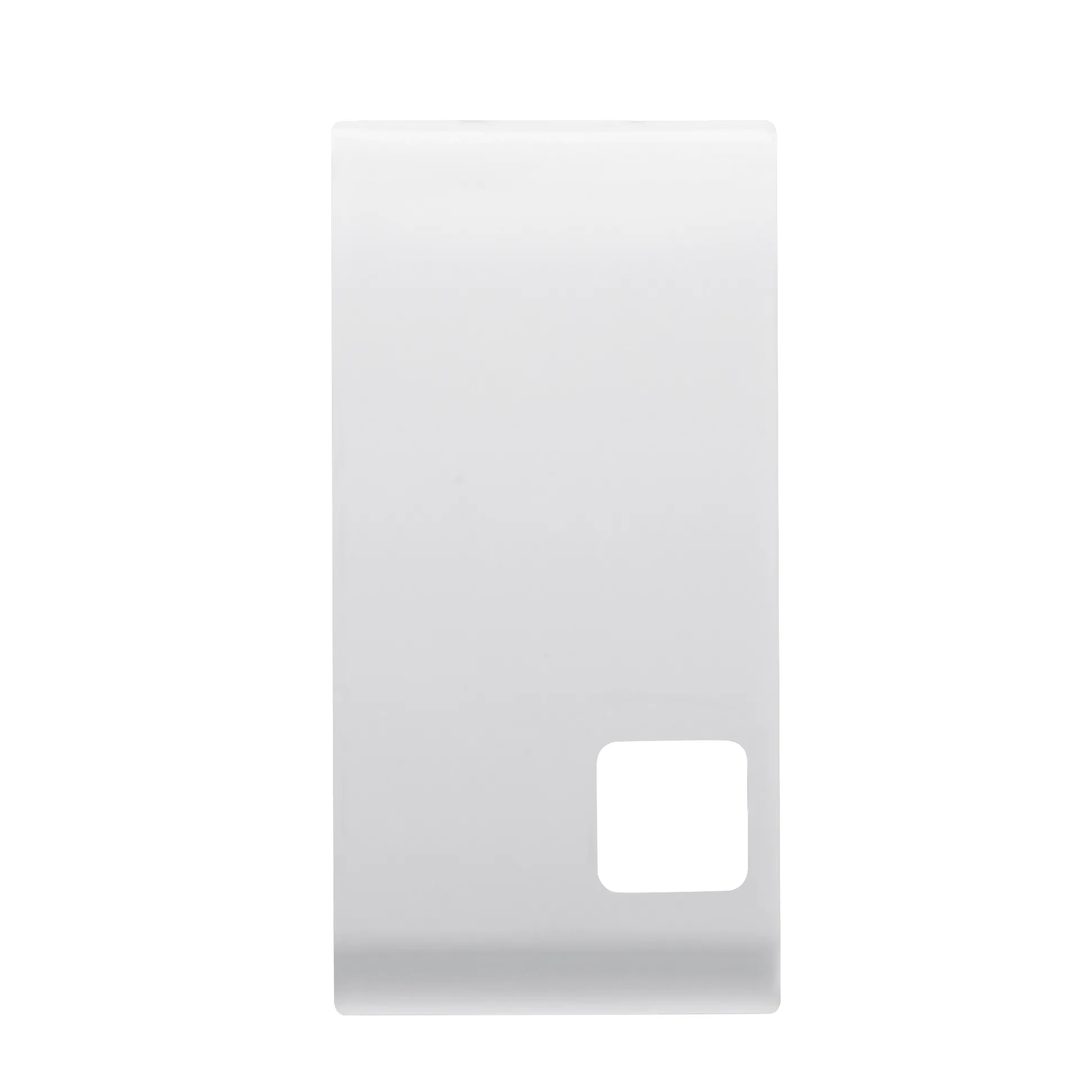 Buton, cu, revenire, inlocuibil, pentru, panoul, cu, butoane, a, se, completa, cu, lentila, 1, modul, alb, satinat, Gewiss, Chorus, GW15551