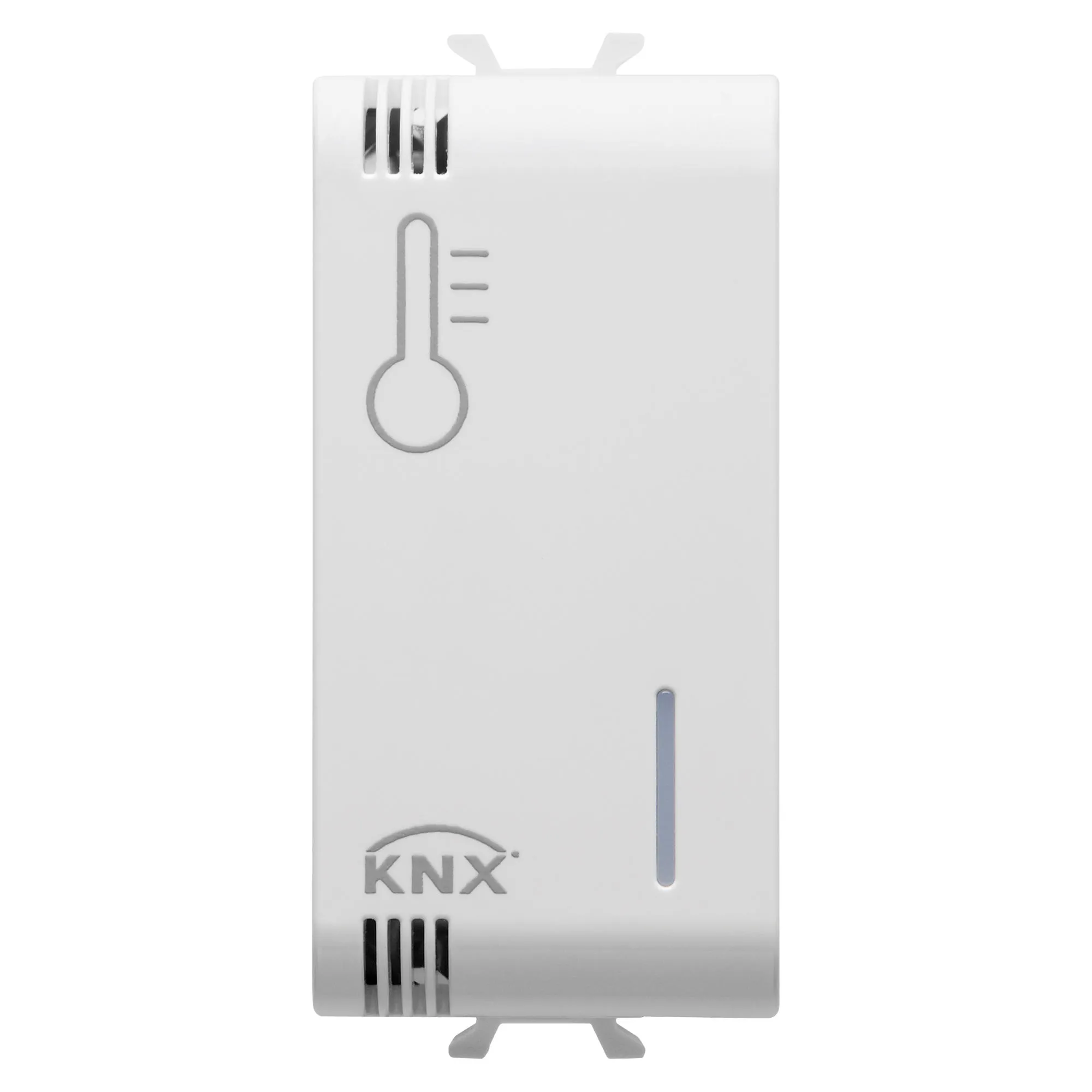 Senzor, de, temperatura, Gewiss, Chorus, KNX, 1, modul, alb, satinat, GW15799