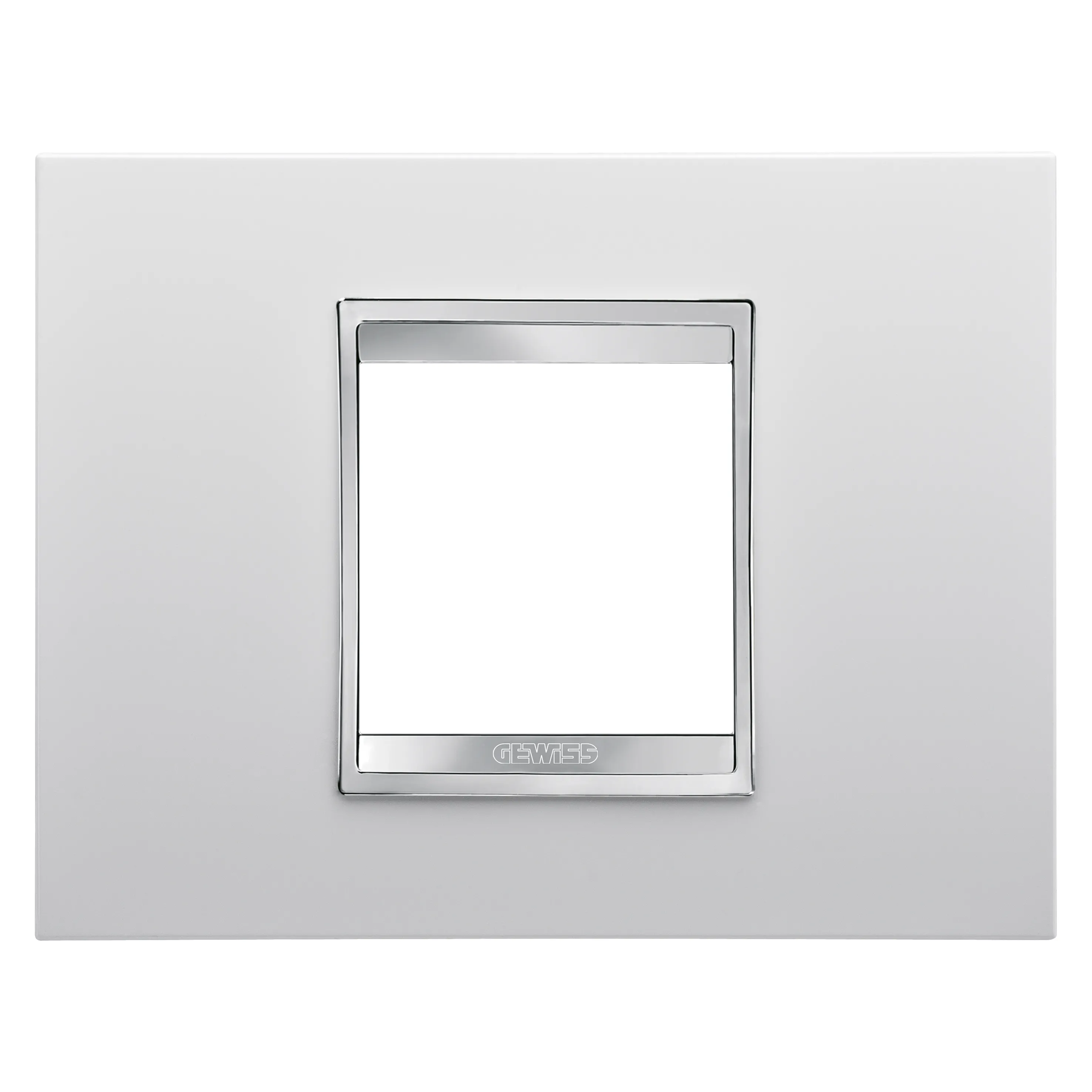 Placa, Lux, Gewiss, Chorus, in, tehnopolimer, 2, module, alb, GW16202TB