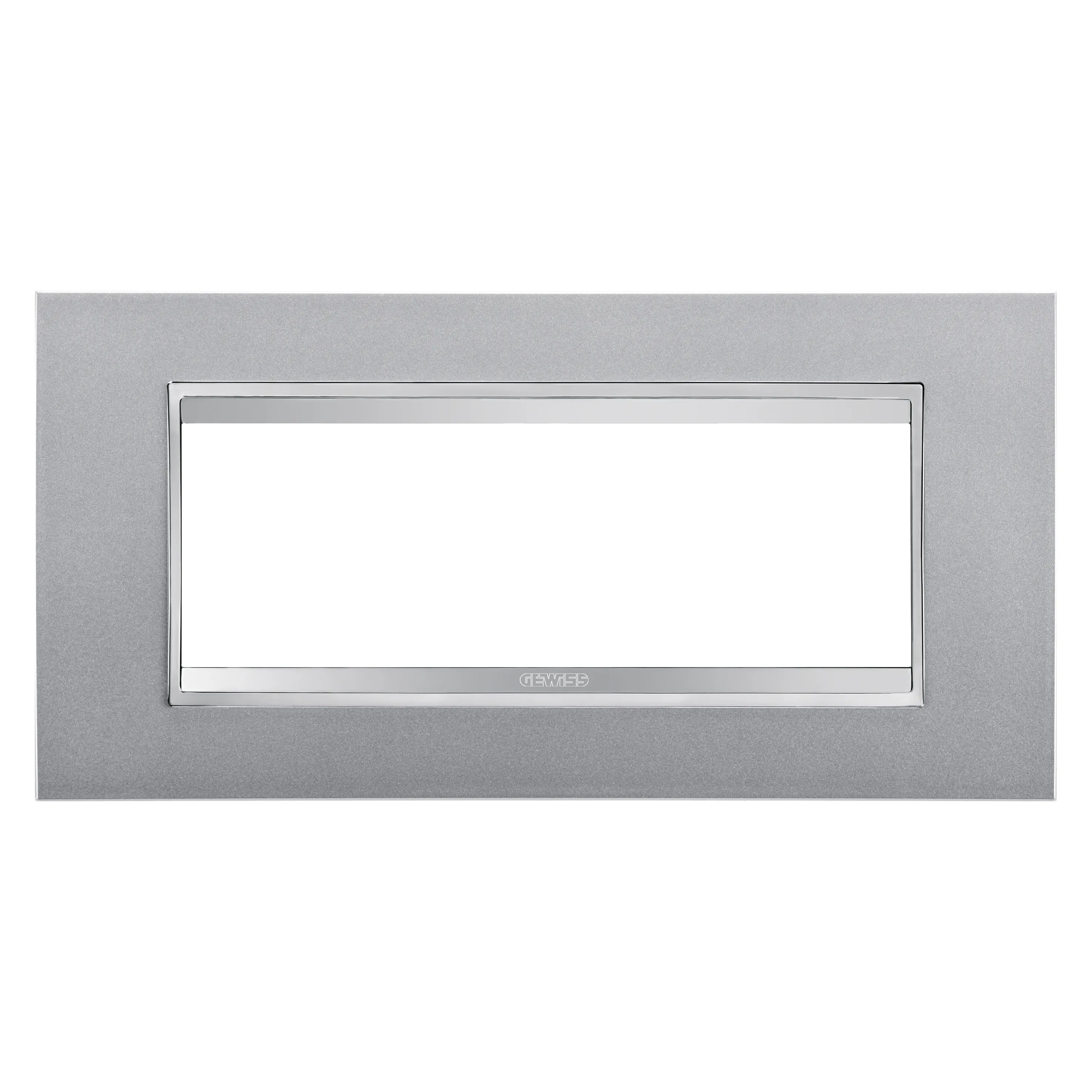 Placa, Lux, Gewiss, Chorus, in, tehnopolimer, vopsit, 6, module, titan, GW16206VT