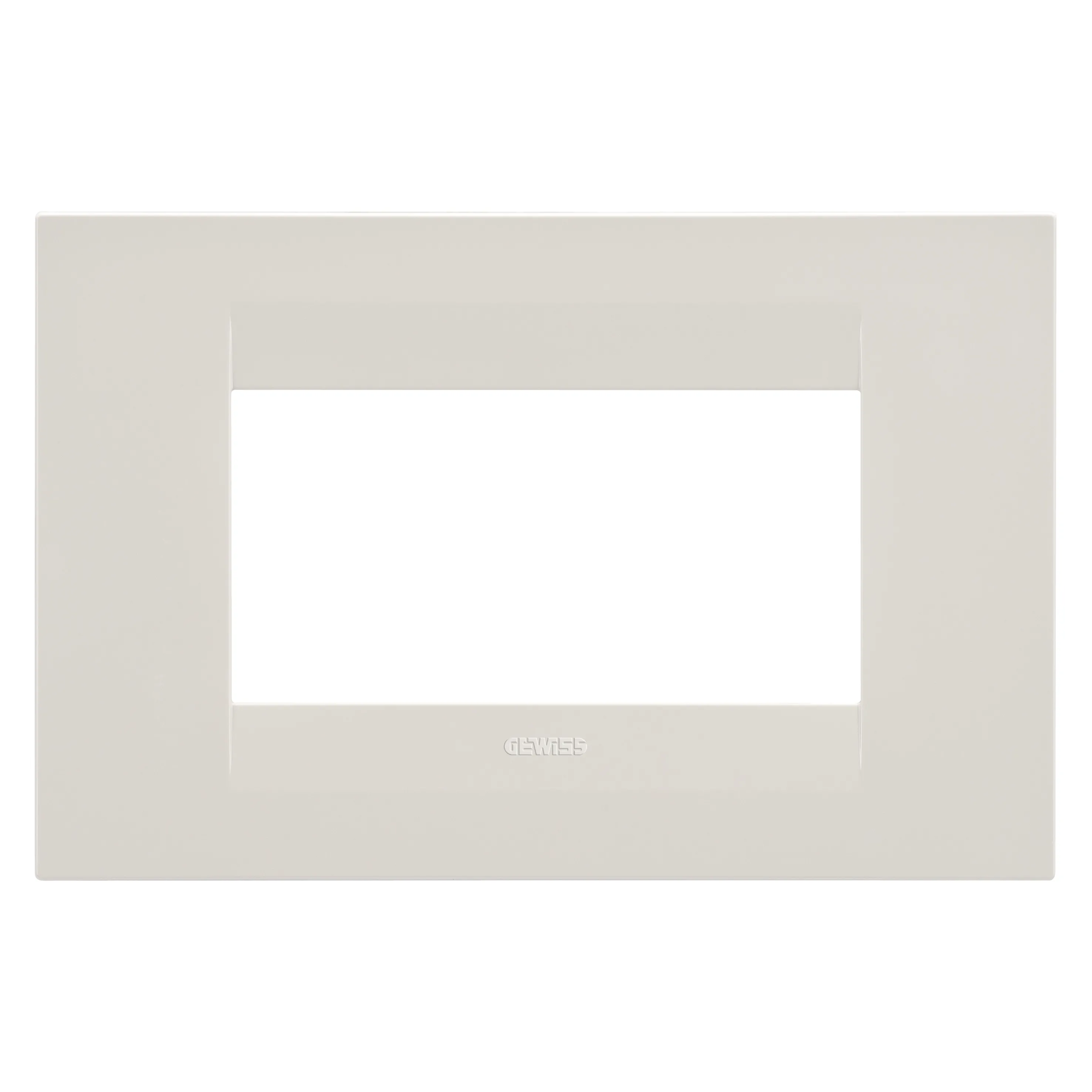 Placa, Geo, in, tehnopolimer, 4, module, fildes, Gewiss, Chorus, GW16404TI