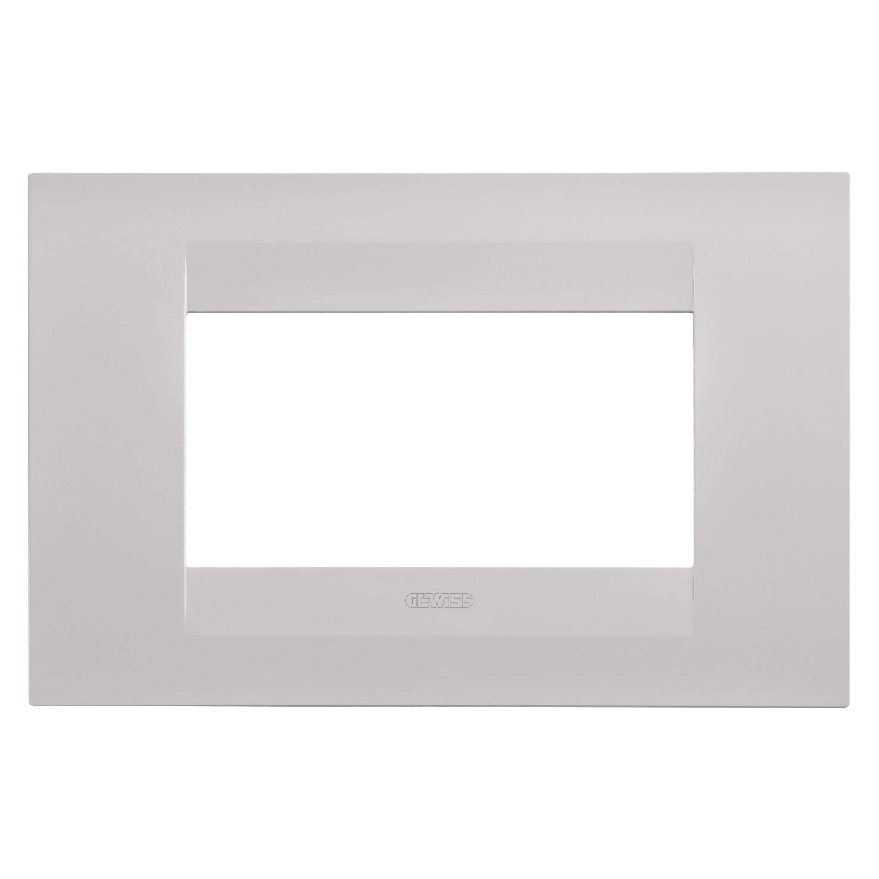 Placa, Geo, in, tehnopolimer, vopsit, 4, module, bej, natural, Gewiss, Chorus, GW16404VL