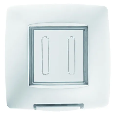 Placa, etansa, standard, international, 2, circuite, IP55, alb, Gewiss, Chorus, GW16702TBN