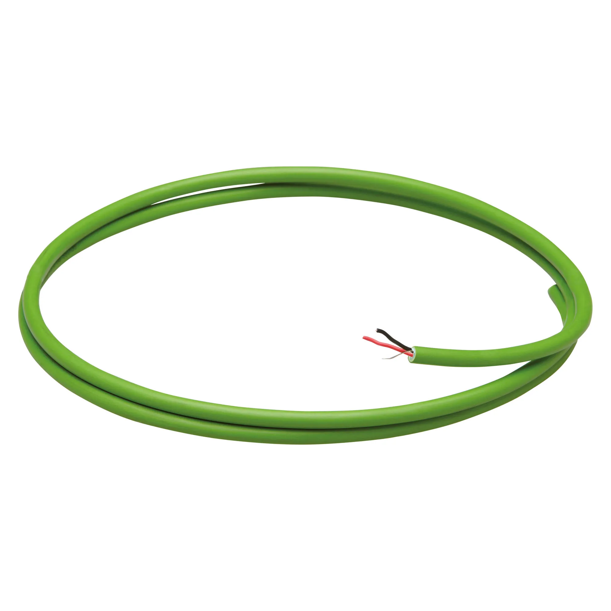 Cablu, magistrala, KNX, manta, cablu, LSZH, 4, conductoare, 2x2x08, diametru, 61, mm, clasa, CPR, CCA-S1AD0A1, verde, Gewiss, GW90585