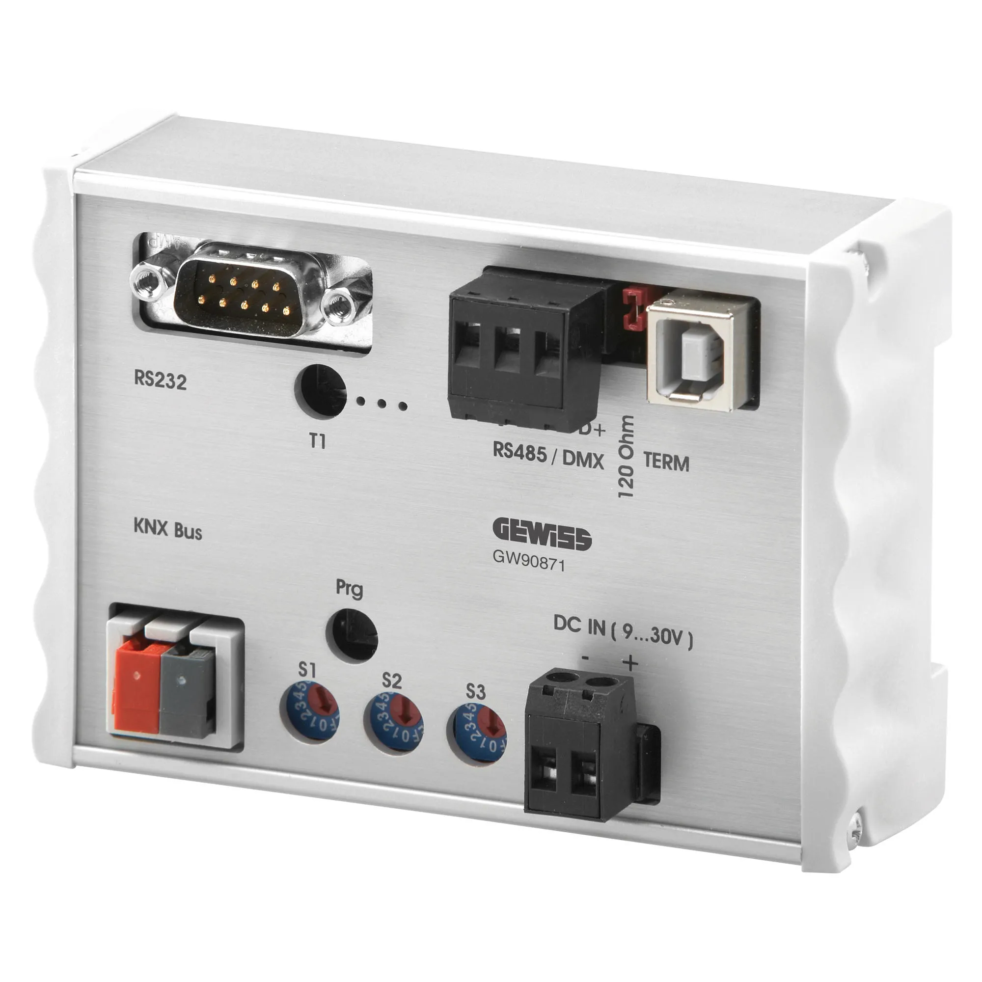 Gateway, KNX/DMX, 512, canale, IP20, Gewiss, GW90871
