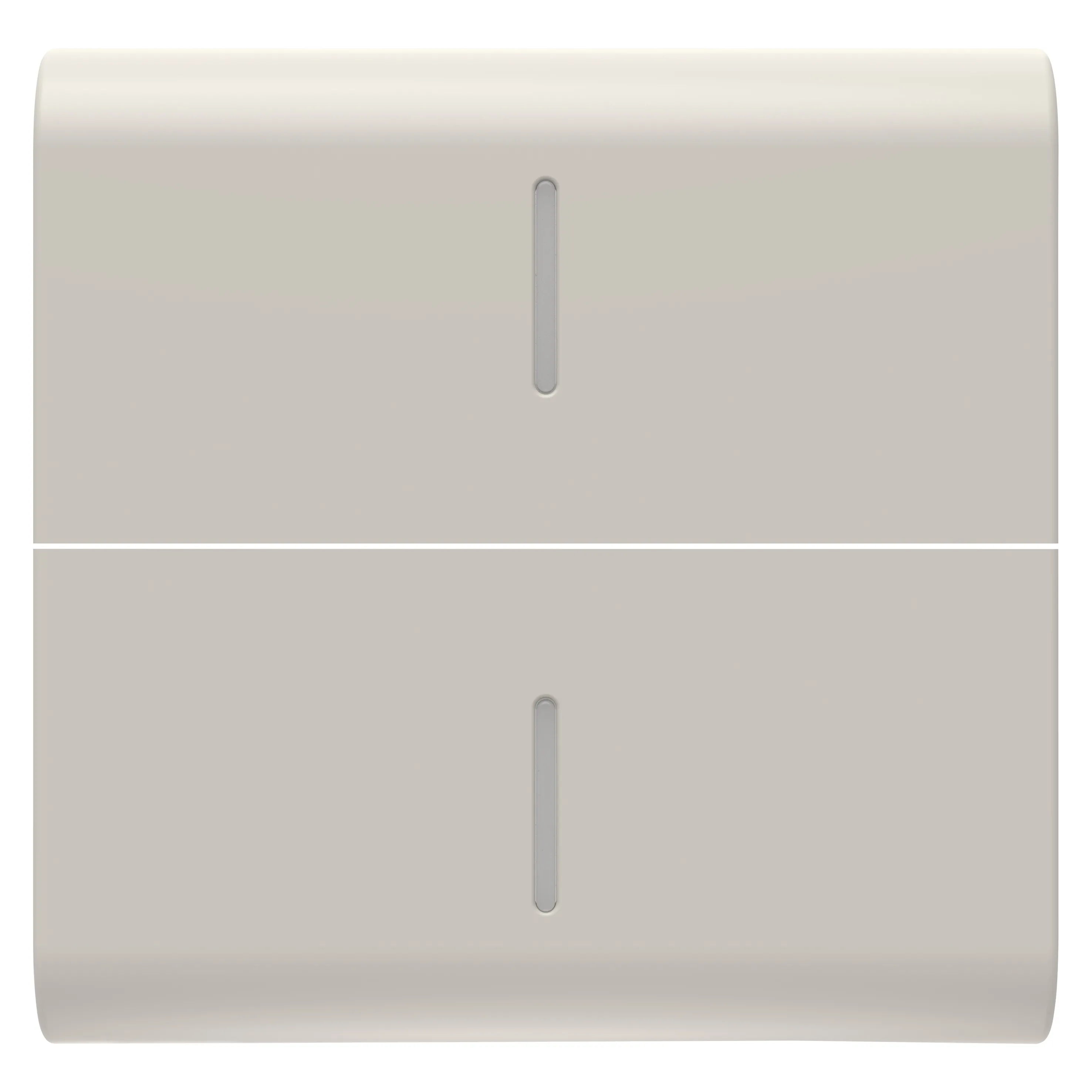 Buton, Inlocuibil, Pentru, Comenzi, Axiale, Cu, 2, Difuzoare, 2, Module, satinat, Natural, Bej, Gewiss Chorus GW13558S