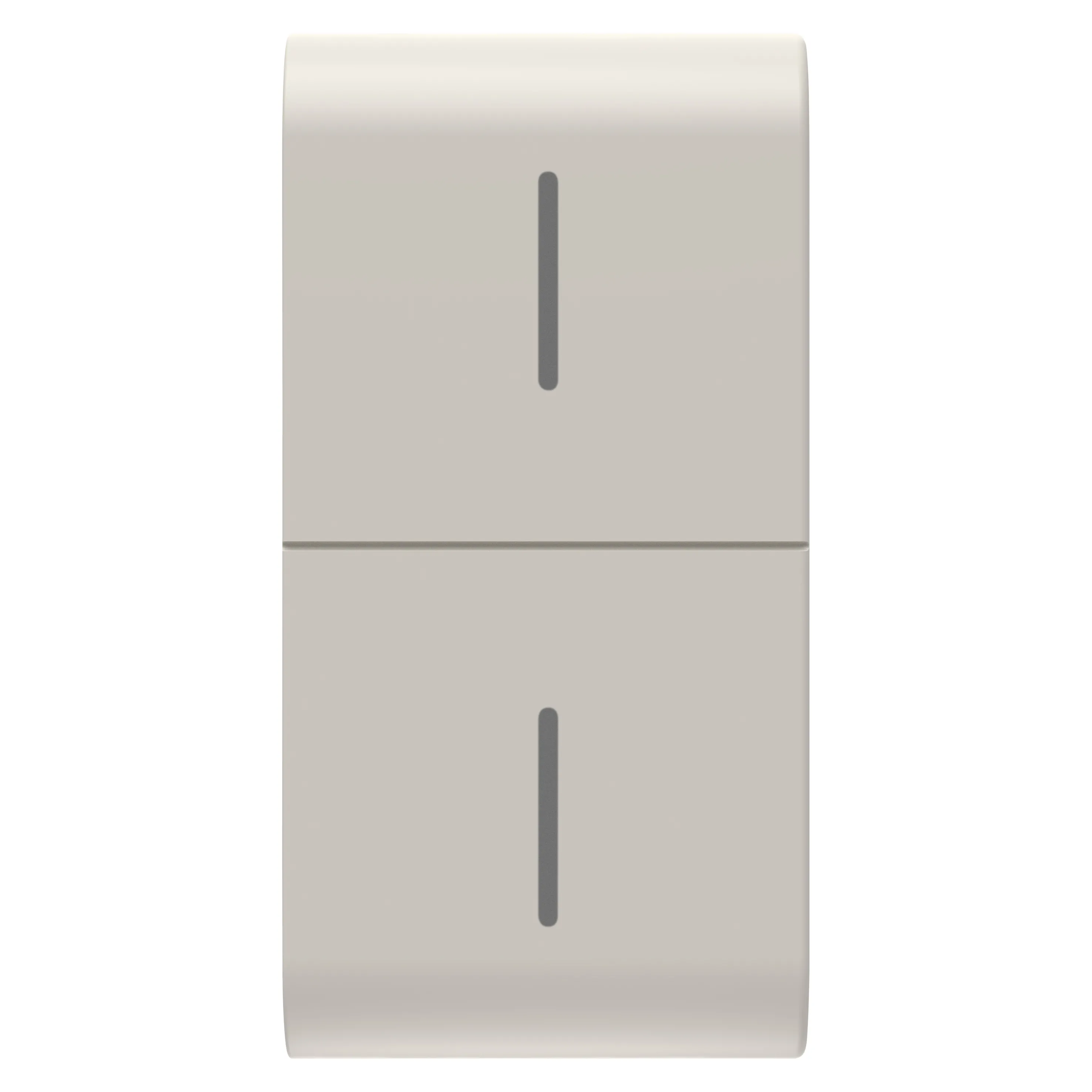 Buton, Inlocuibil, Pentru, Buton, Eco, Connected, 1, Modul, satinat, Bej, Natural, Gewiss Chorus GW13819
