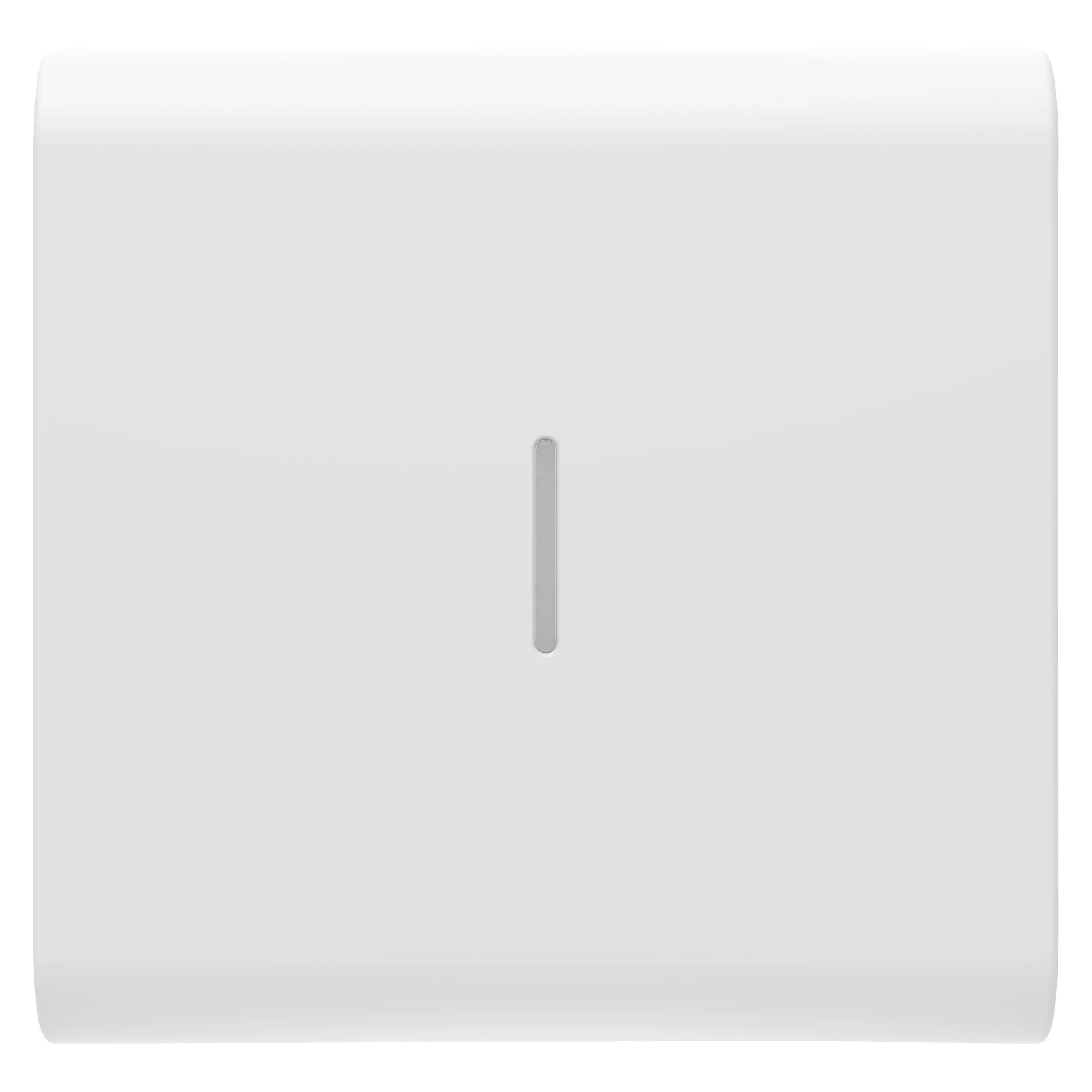 Buton, Inlocuibil, Pentru, Comenzi, Axiale, Cu, Difuzor, 2, Module, Alb, Satinat, Gewiss Chorus GW15556S