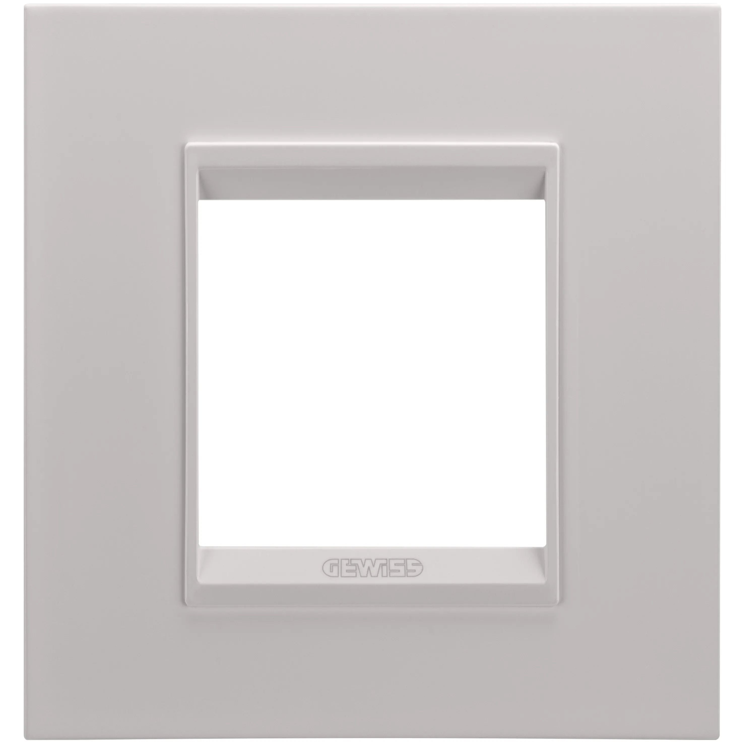 Rama, Ornament, Internationala, Lux, In, Metal, 2, Module, Bej, Natural, Monocrom, Gewiss Chorus GW16222XL