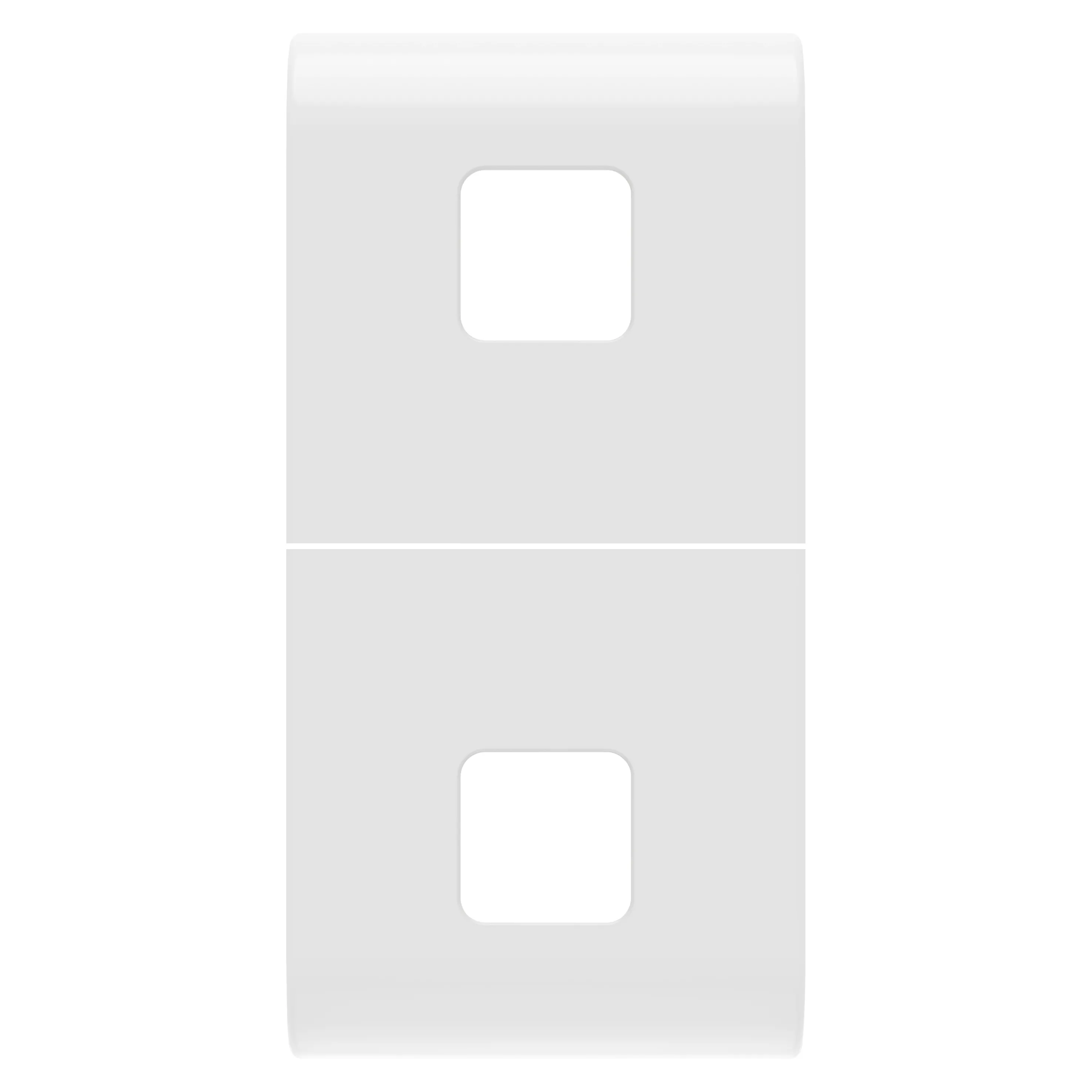 Buton, Inlocuibil, Pentru, Comenzi, Axiale, A, Se, Completa, Cu, 2, Lentile, 1, Modul, Alb, Lucios, Gewiss Chorus GW10553S