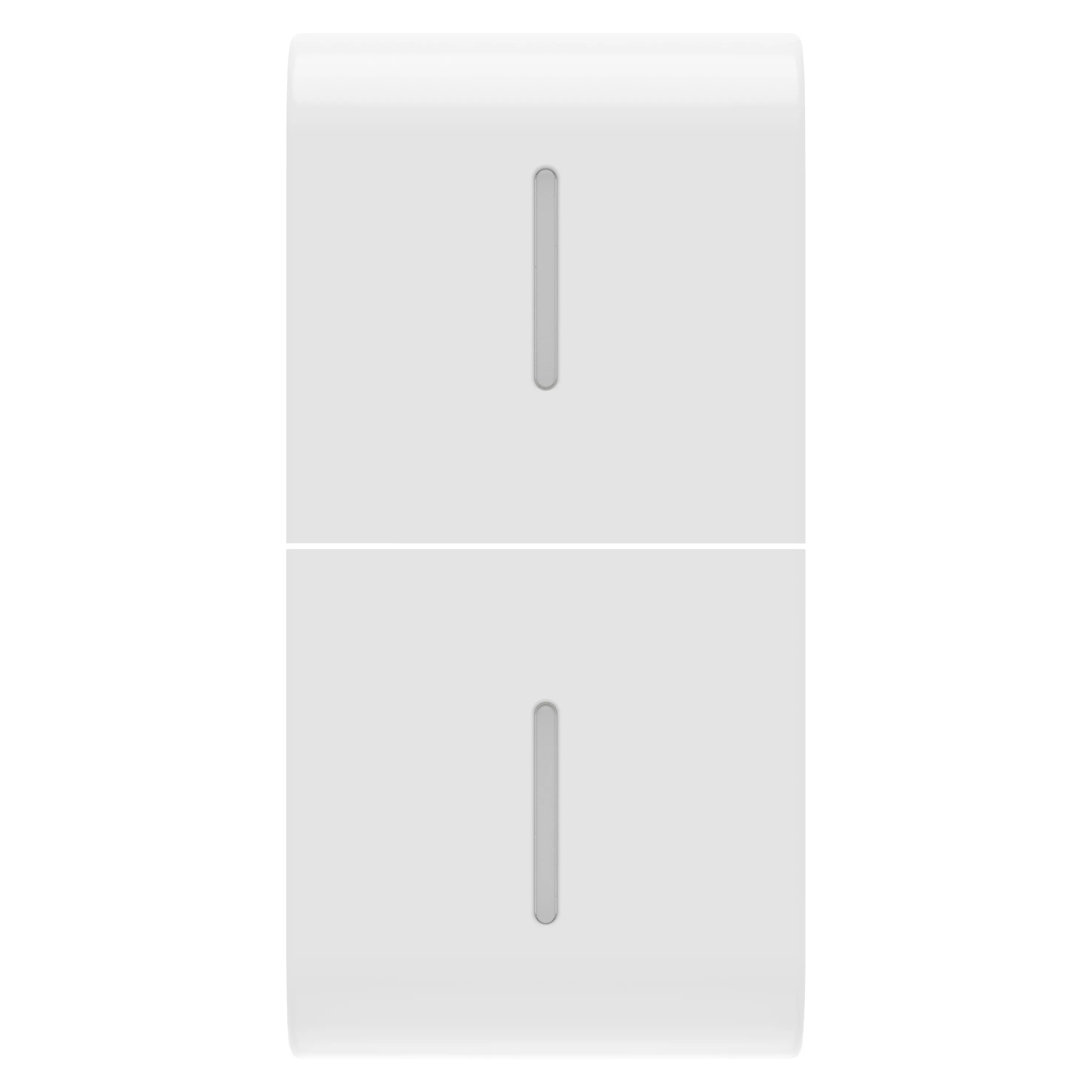 Buton, Inlocuibil, Pentru, Comenzi, Axiale, Cu, 2, Difuzoare, 1, Modul, Alb, Lucios, Gewiss Chorus GW10557S