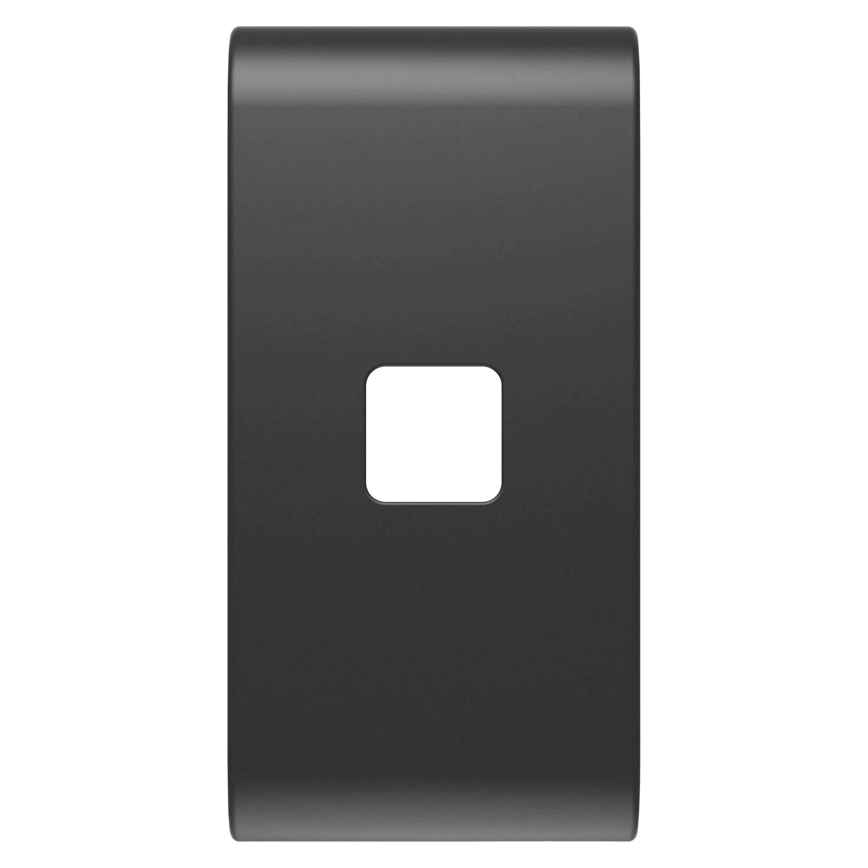 Buton, Inlocuibil, Pentru, Comenzi, Axiale, A, Se, Completa, Cu, Lentila, 1, Modul, Negru, Satinat, Gewiss Chorus GW12551S