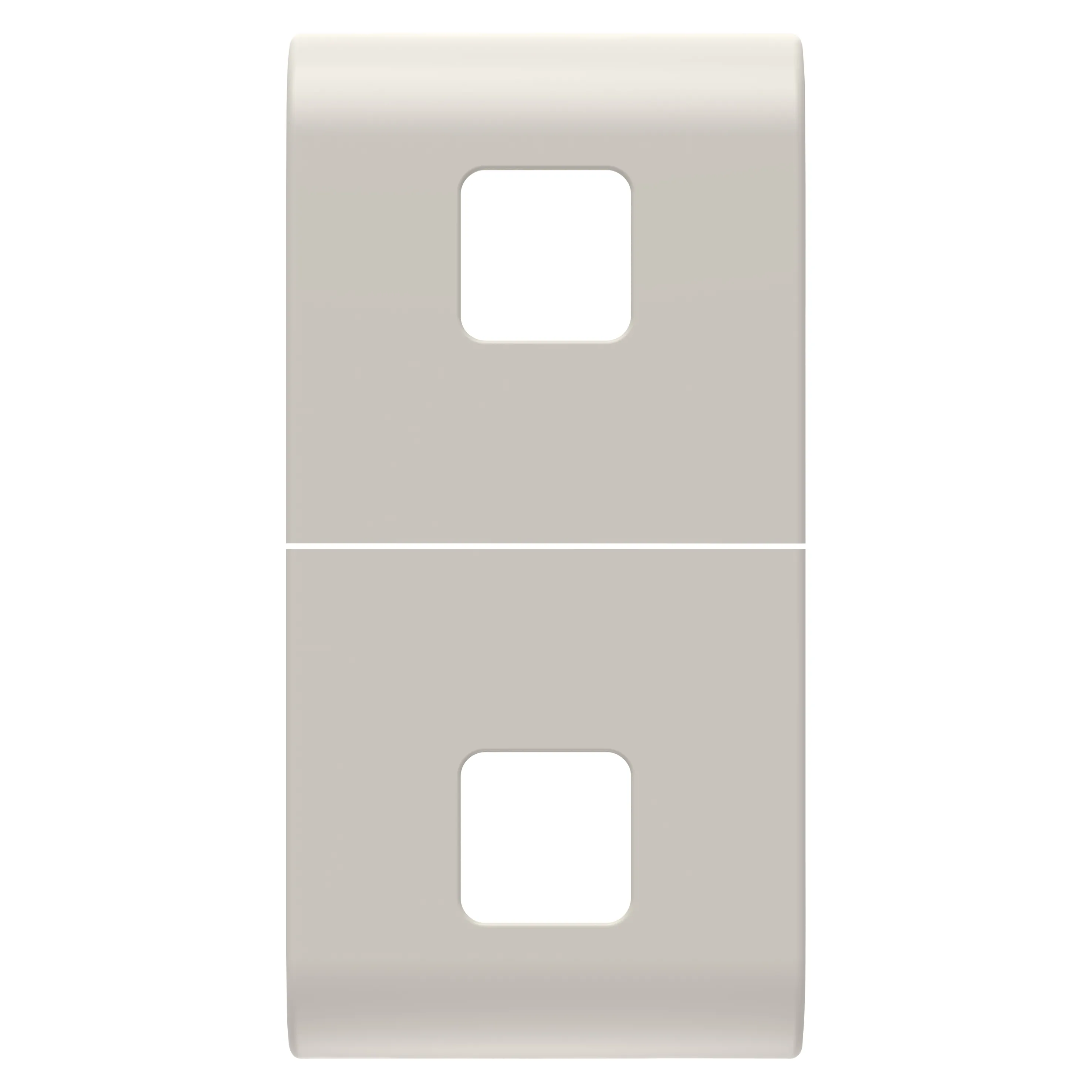 Buton, Inlocuibil, Pentru, Comenzi, Axiale, A, Se, Completa, Cu, 2, Lentile, 1, Modul, satinat, Natural, Bej, Gewiss Chorus GW13553S