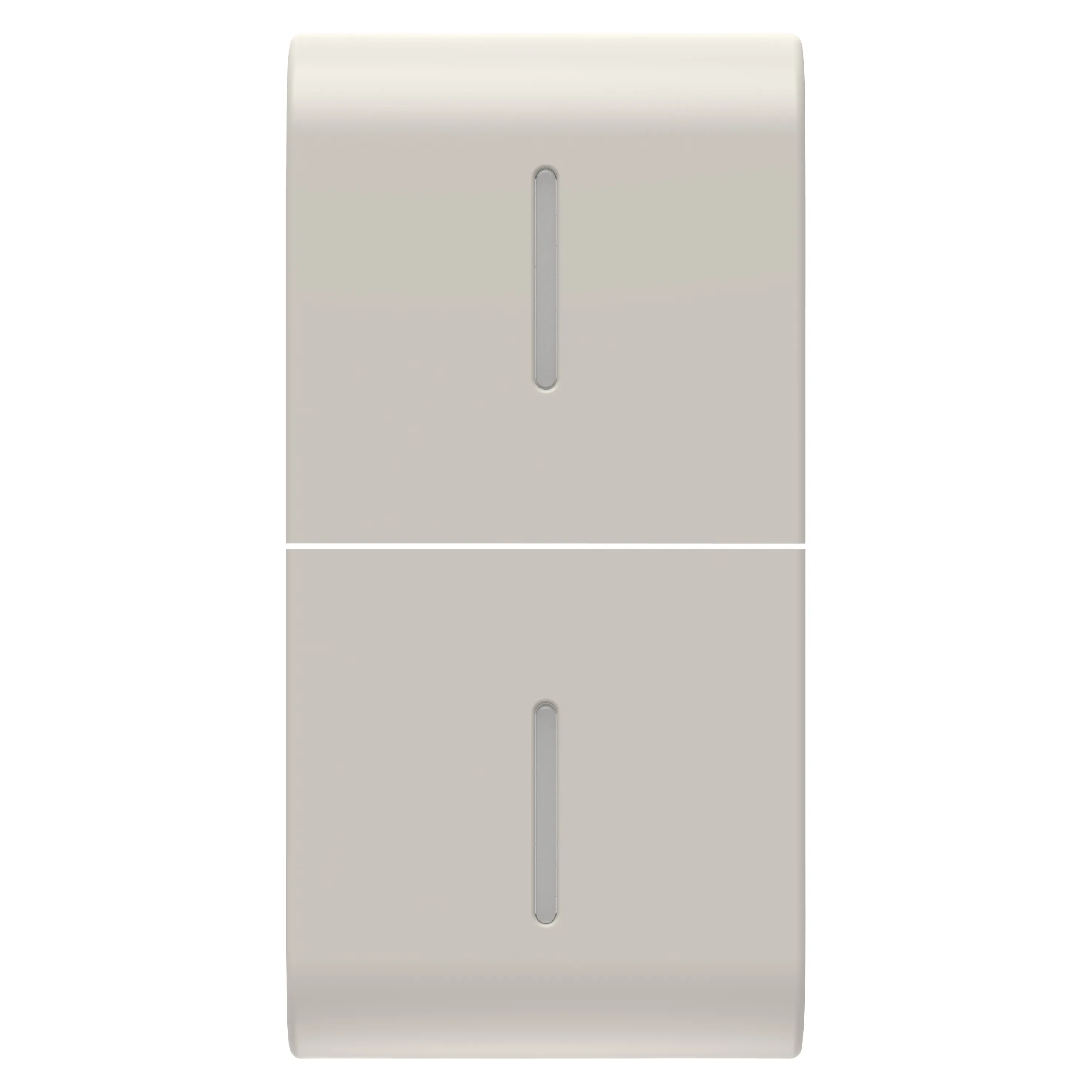 Buton, Inlocuibil, Pentru, Comenzi, Axiale, Cu, 2, Difuzoare, 1, Modul, satinat, Natural, Bej, Gewiss Chorus GW13557S