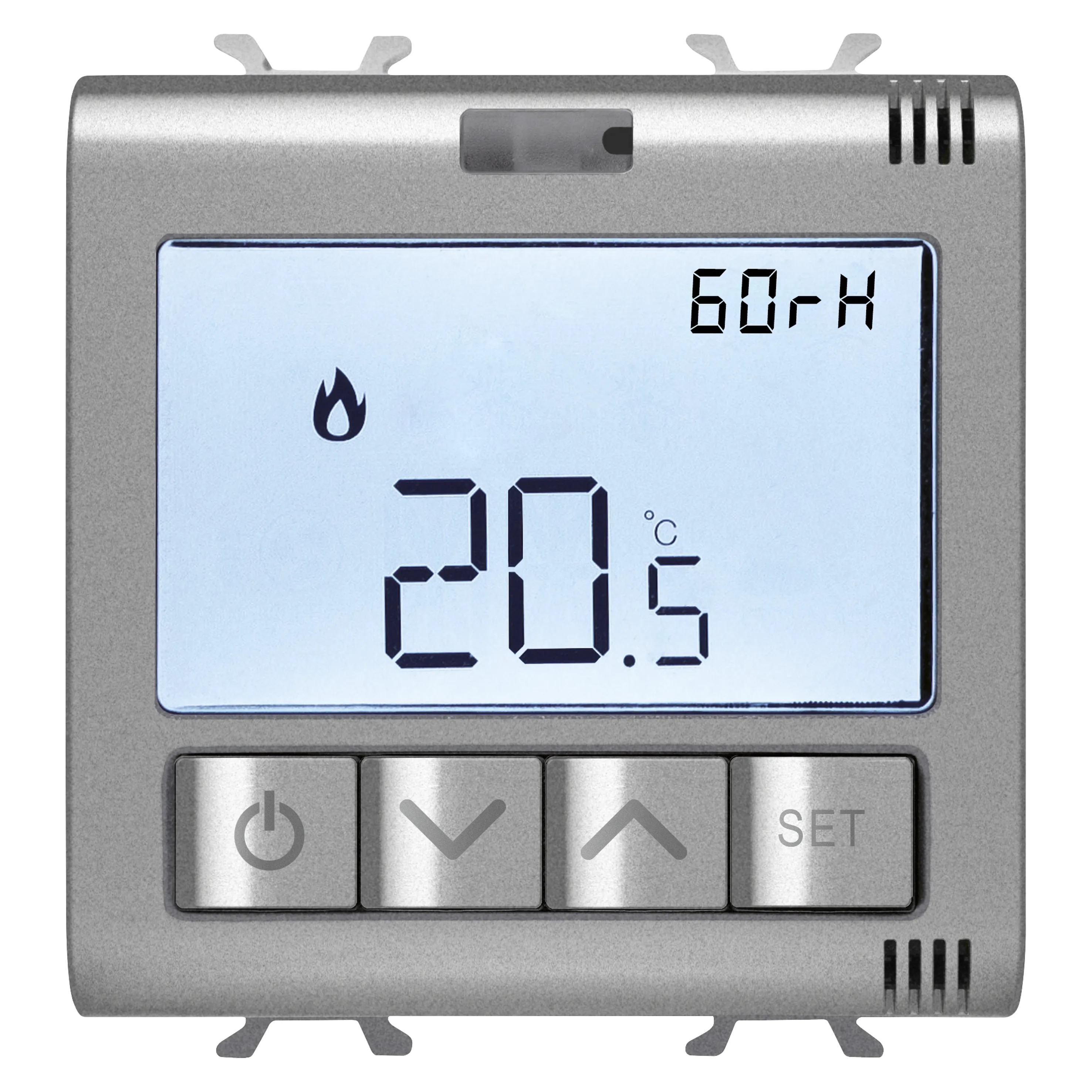 Termostat, Conectat, Cu, Masurare, Umiditate, Zigbee, 2, Module, Titan, Gewiss Chorus GW14709