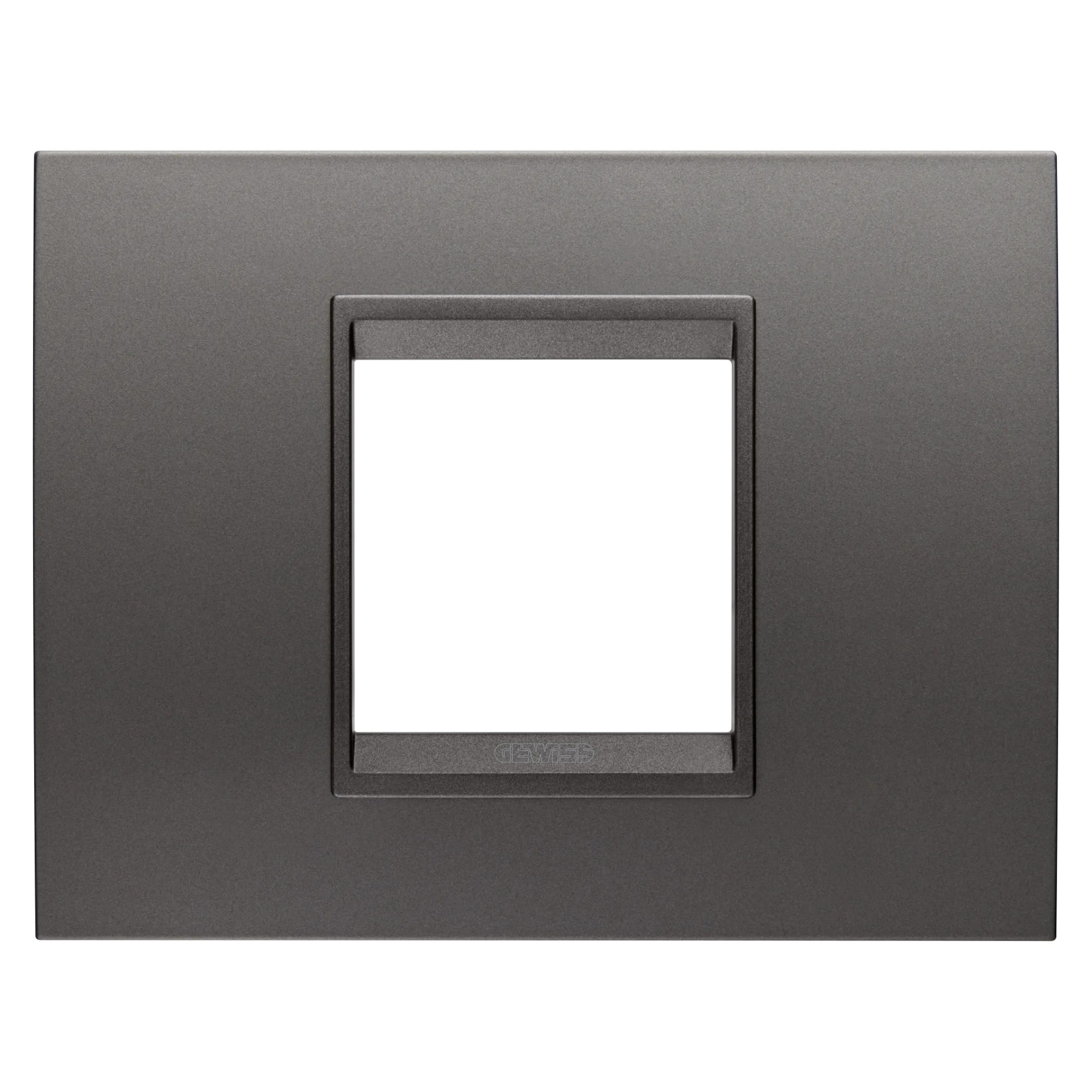 Rama, Ornament, Lux, In, Metal, 2, Module, Gunbarrel, Cadru, Interior, Matt, Gunbarrel, Gewiss Chorus GW16202XF