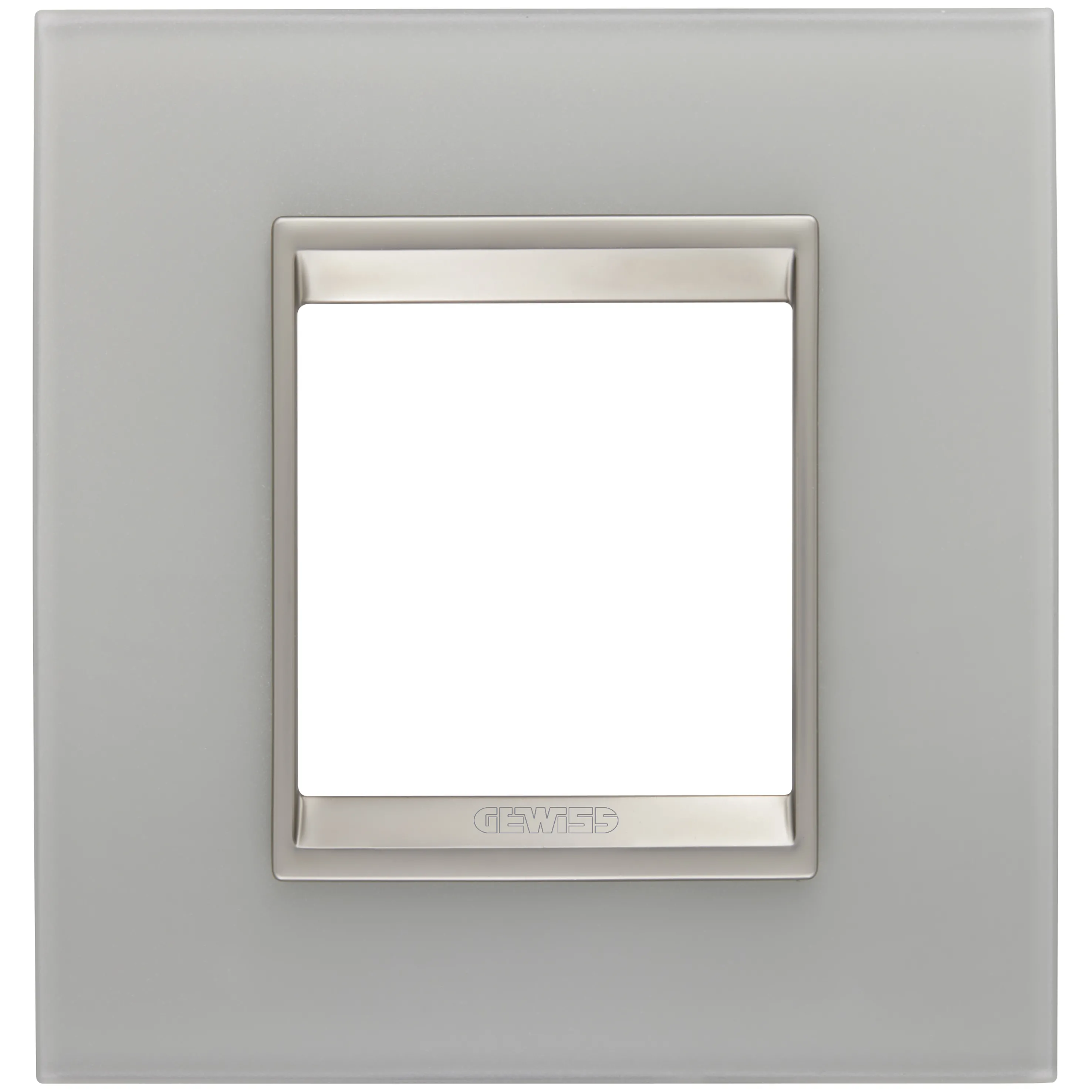 Rama, Ornament, Internationala, Lux, In, Sticla, 2, Module, Reflexie, Naturala, Cadru, Interior, Bronz, Mat, Gewiss Chorus GW16222GT