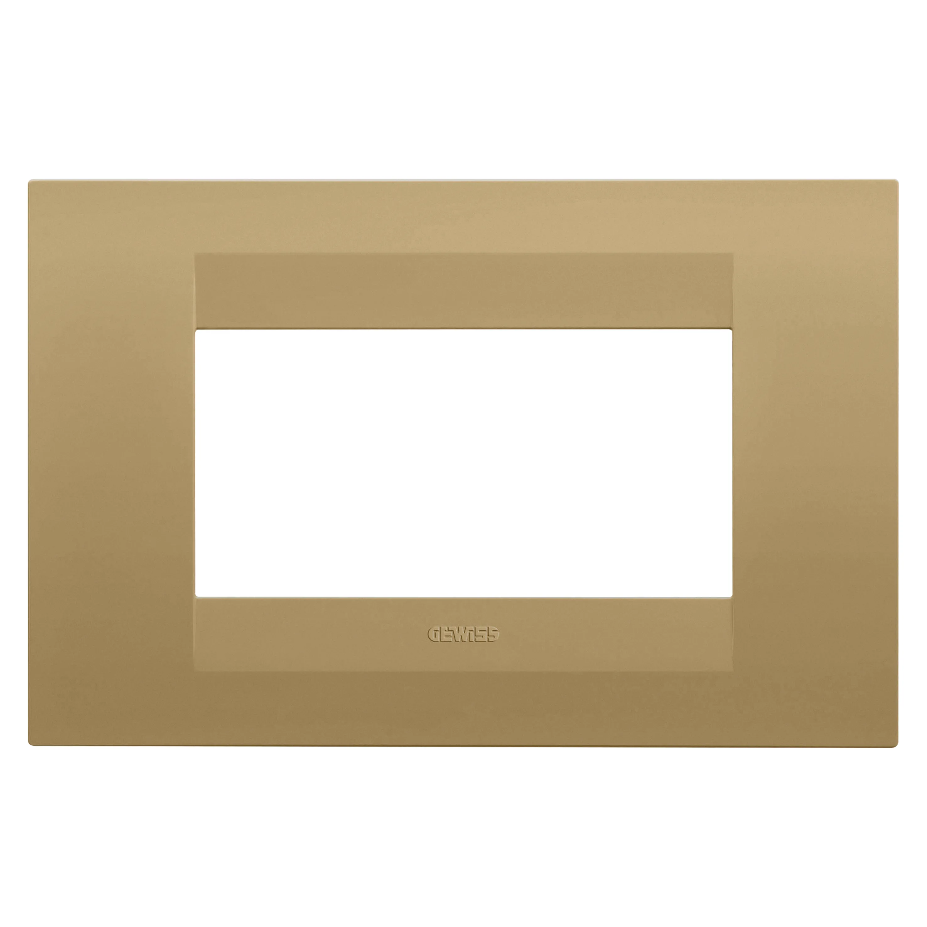 Rama, Ornament, Geo, In, Tehnopolimer, Vopsit, 4, Module, Aur, Gewiss Chorus GW16404VO