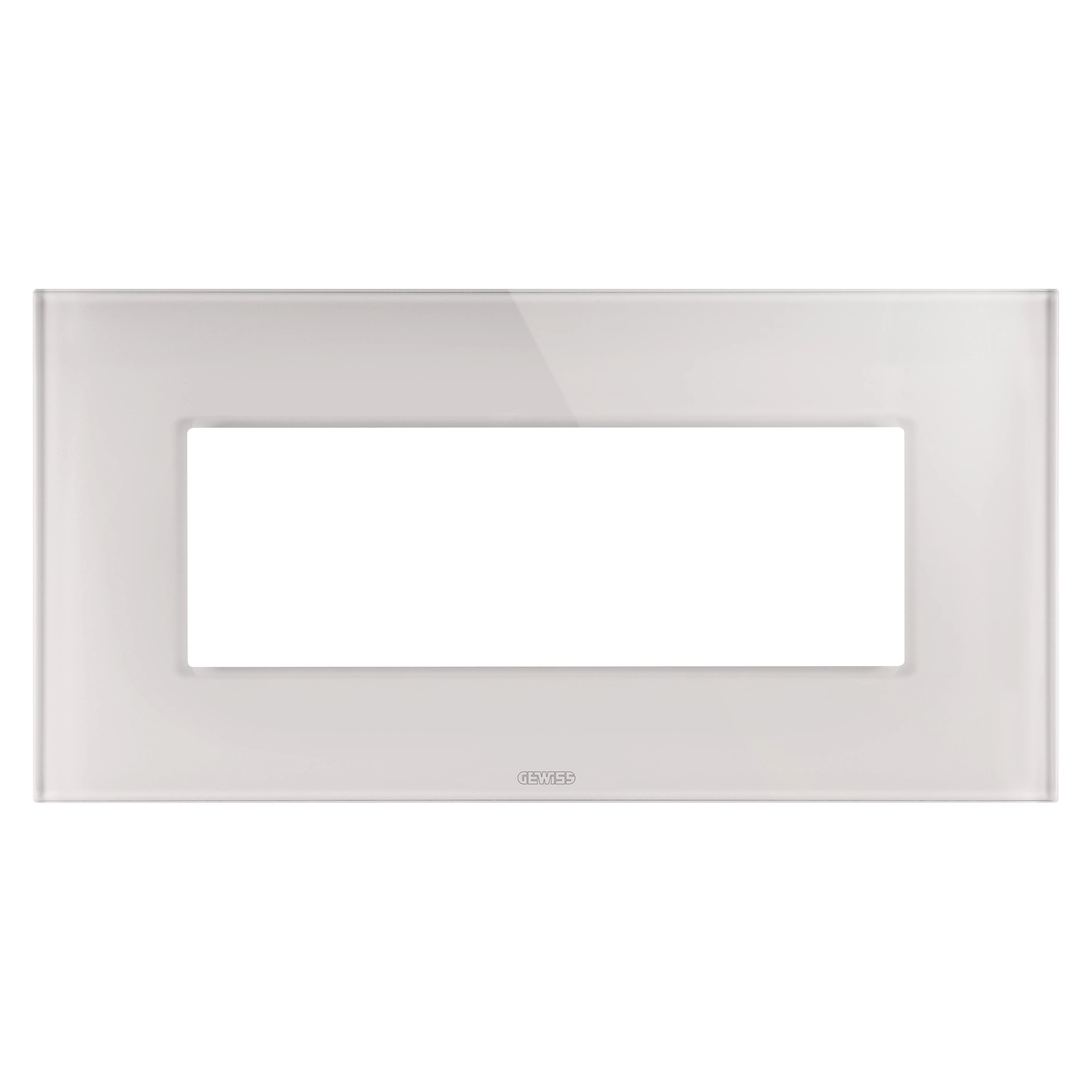 Rama, Ornament, De, Gheata, In, Sticla, 6, Module, Bej, Natural, Gewiss Chorus GW16906CL 