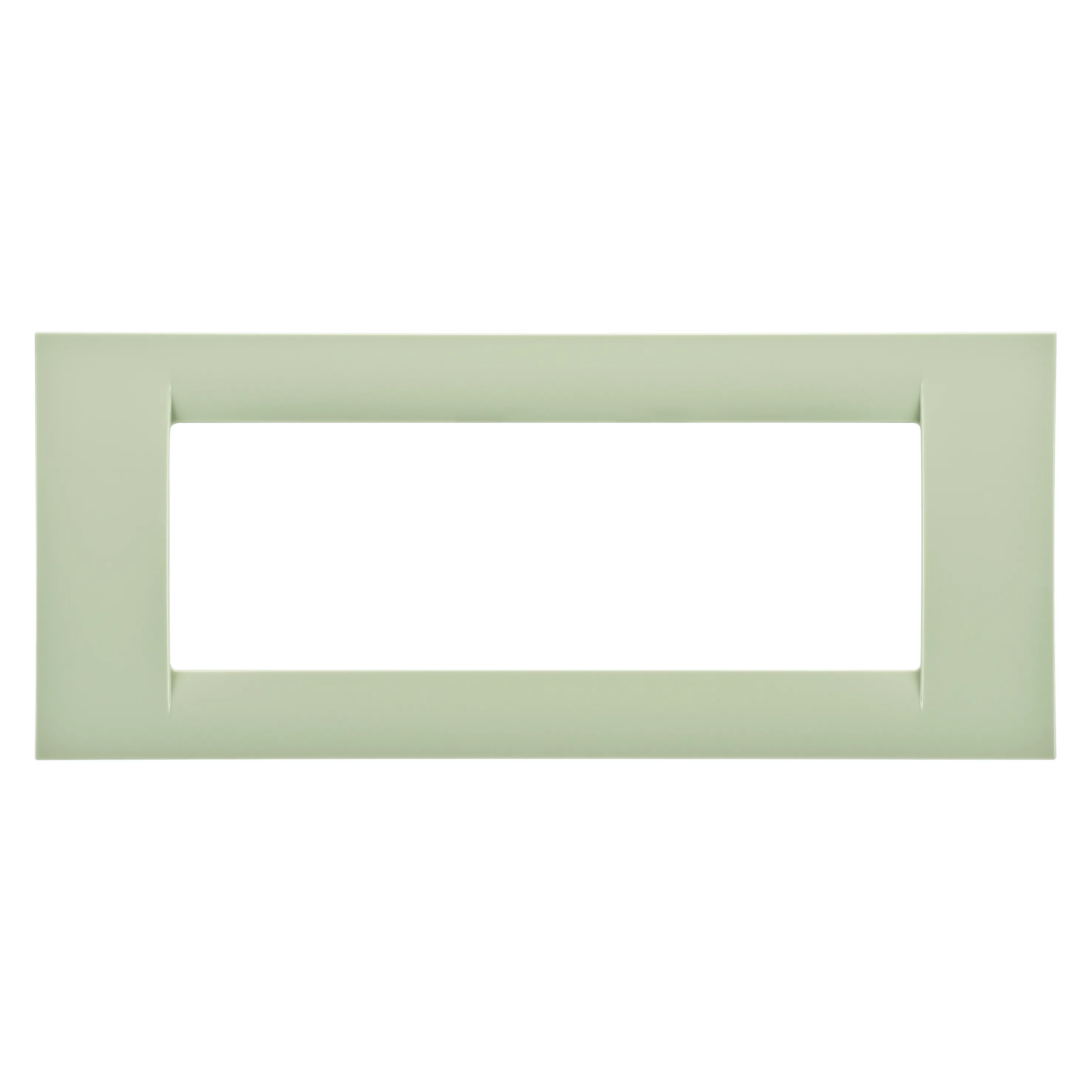 Placa, Virna, In, Finisaj, Lucios, Din, Tehnopolimer, 6 Module, Verde, Venetian, Sistem, Gewiss, System, GW22146