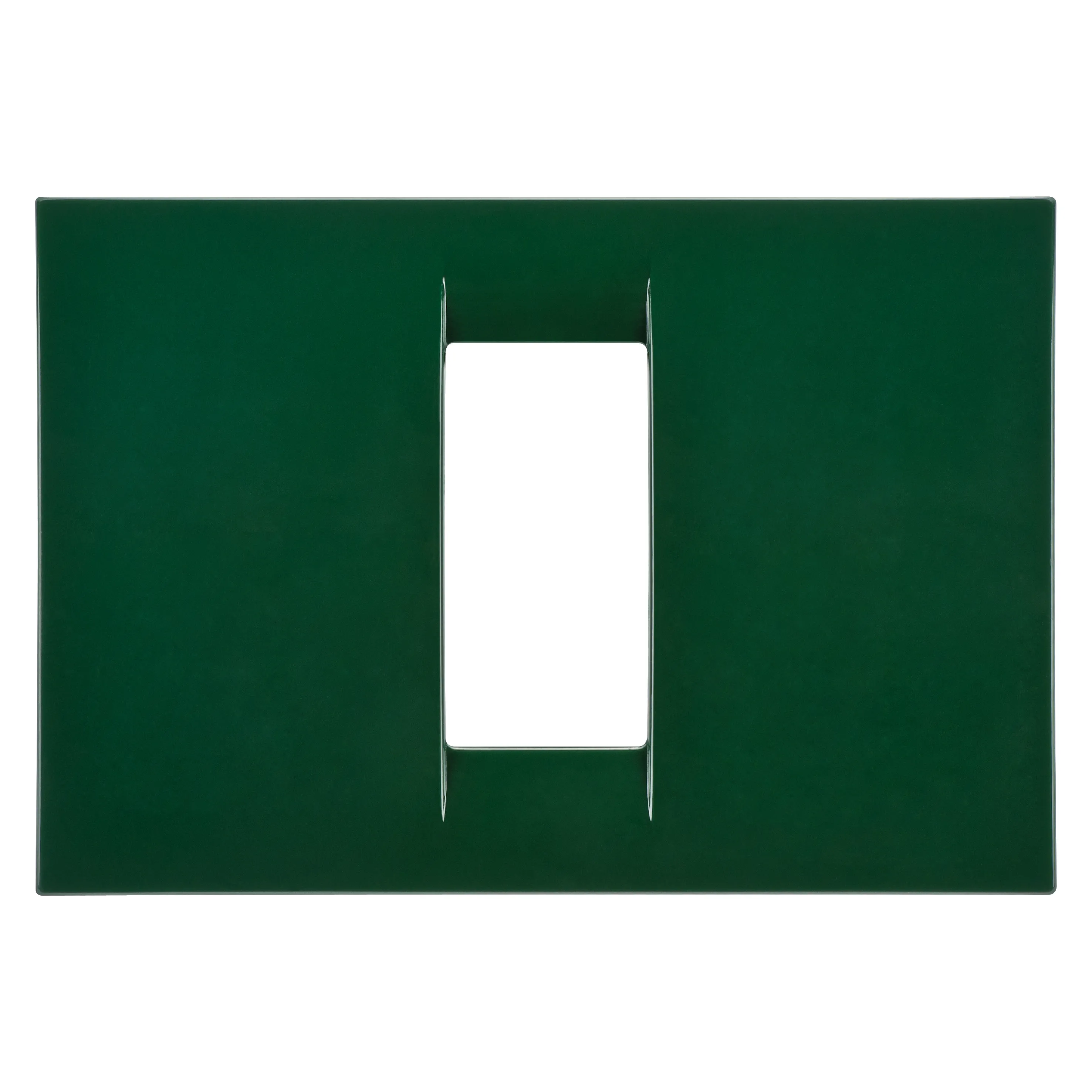 Placa, Virna, In, Finisaj, Lucios, Din, Tehnopolimer, 1 Modul, Racing, Green, Sistem, Gewiss, System, GW22151