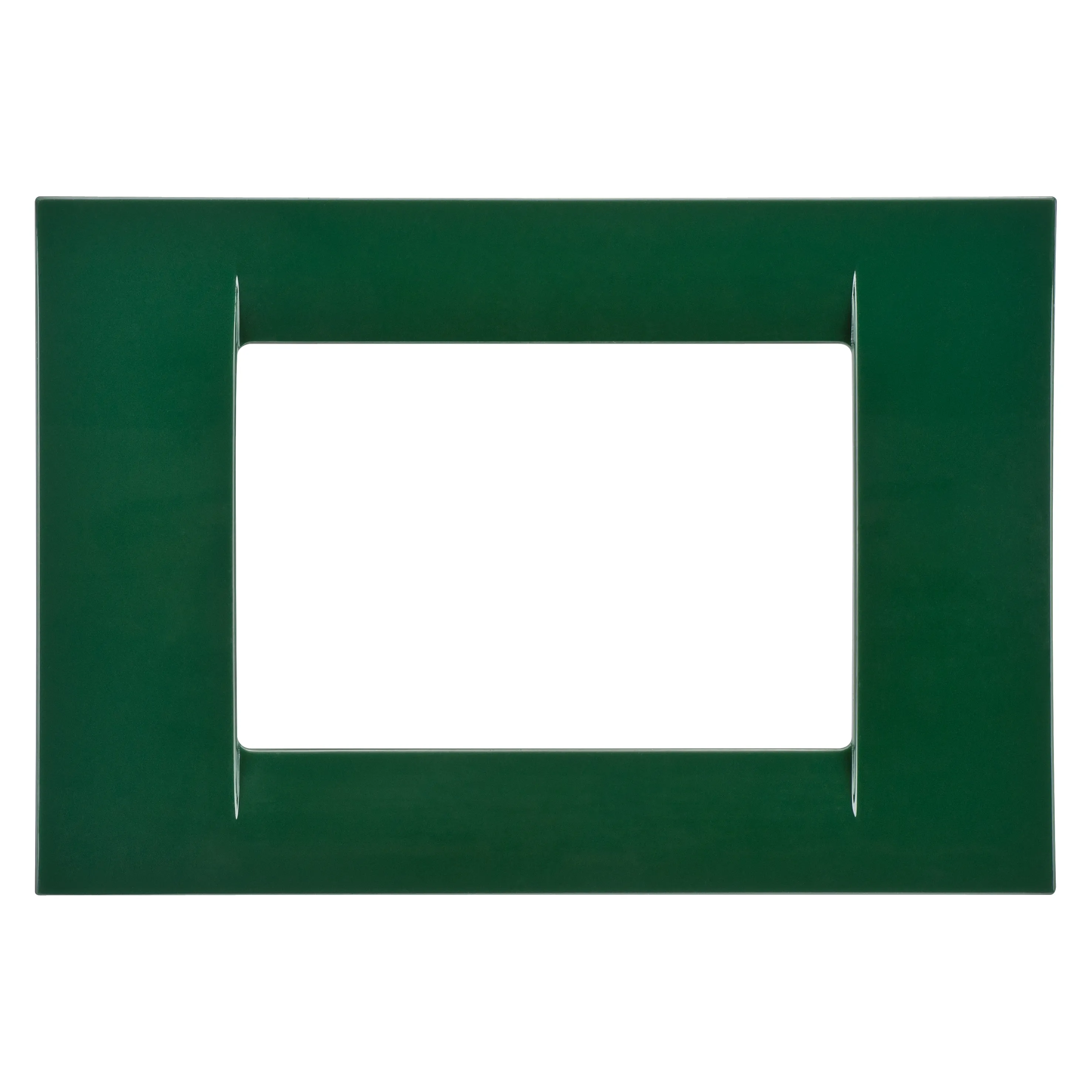 Placa Virna In Finisaj Lucios Din Tehnopolimer 3 Module Racing Green Sistem Gewiss System GW22153