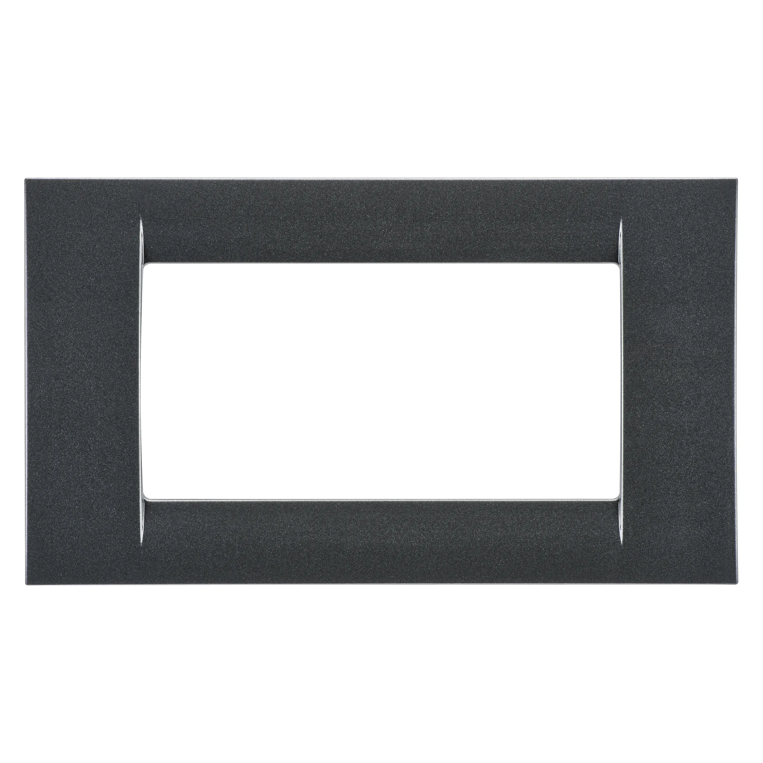Placa, Virna, In, Finisaj, Lucios, Din, Tehnopolimer, 4 Module, Ardezie, Metalica, Sistem, Gewiss, System, GW22294