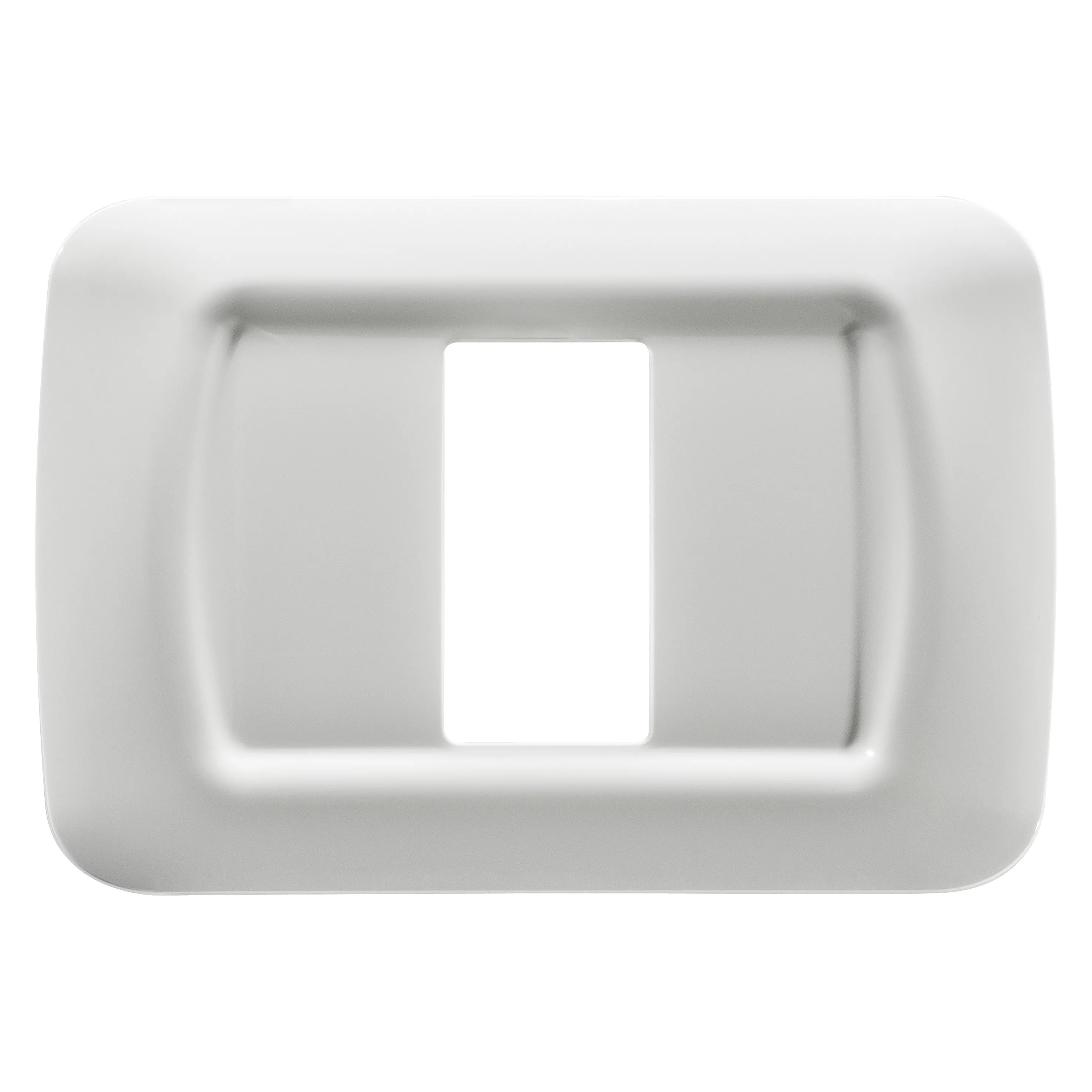 Placa, Superioara, Sistem, Finisare, Lucioasa, Din, Tehnopolimer, 1 Modul, Nori, Albi, Sistem, Gewiss, System, GW22501 
