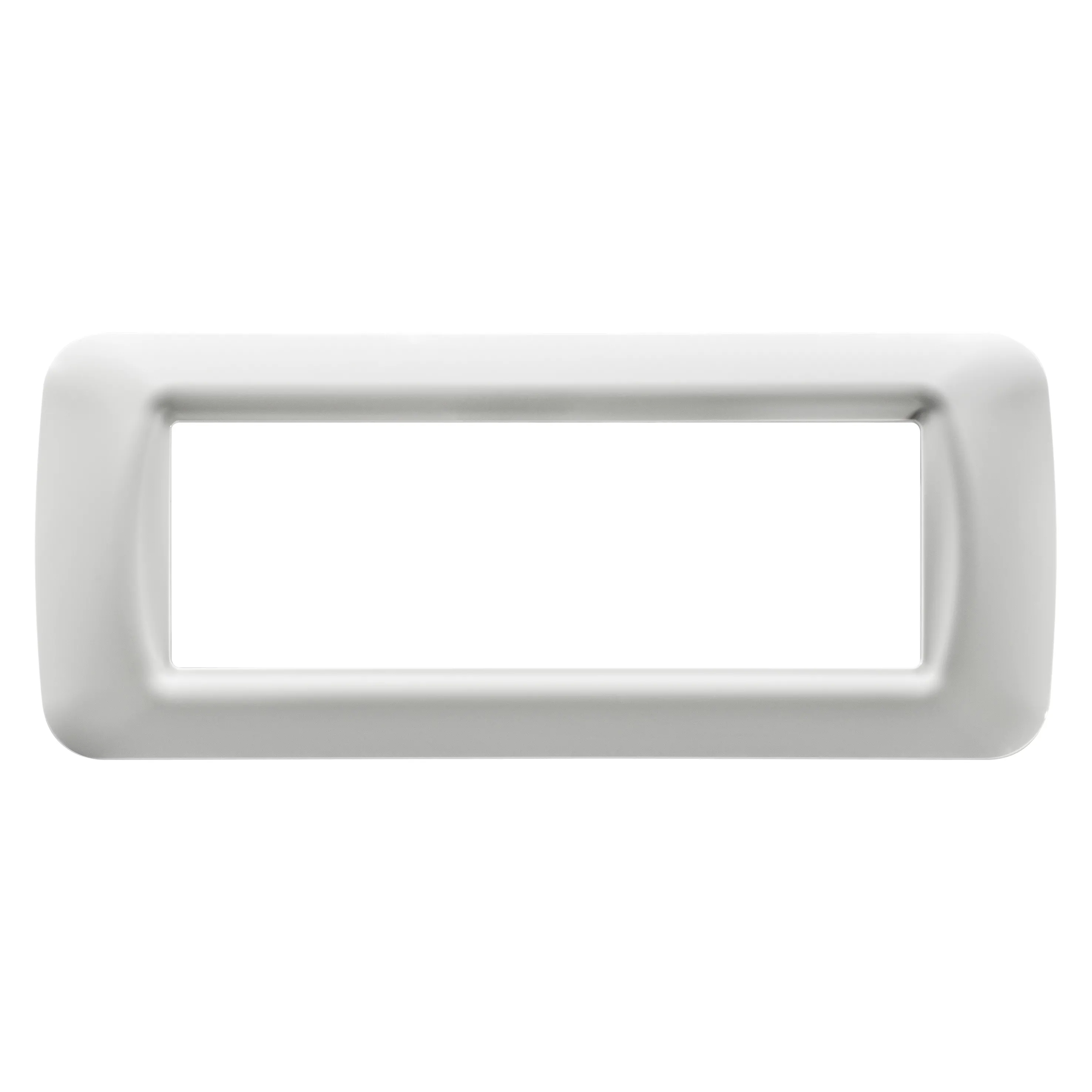 Placa, Superioara, Sistem, Finisare, Lucioasa, Din, Tehnopolimer, 6 Module, Nori, Albi, Sistem, Gewiss, System, GW22506 
