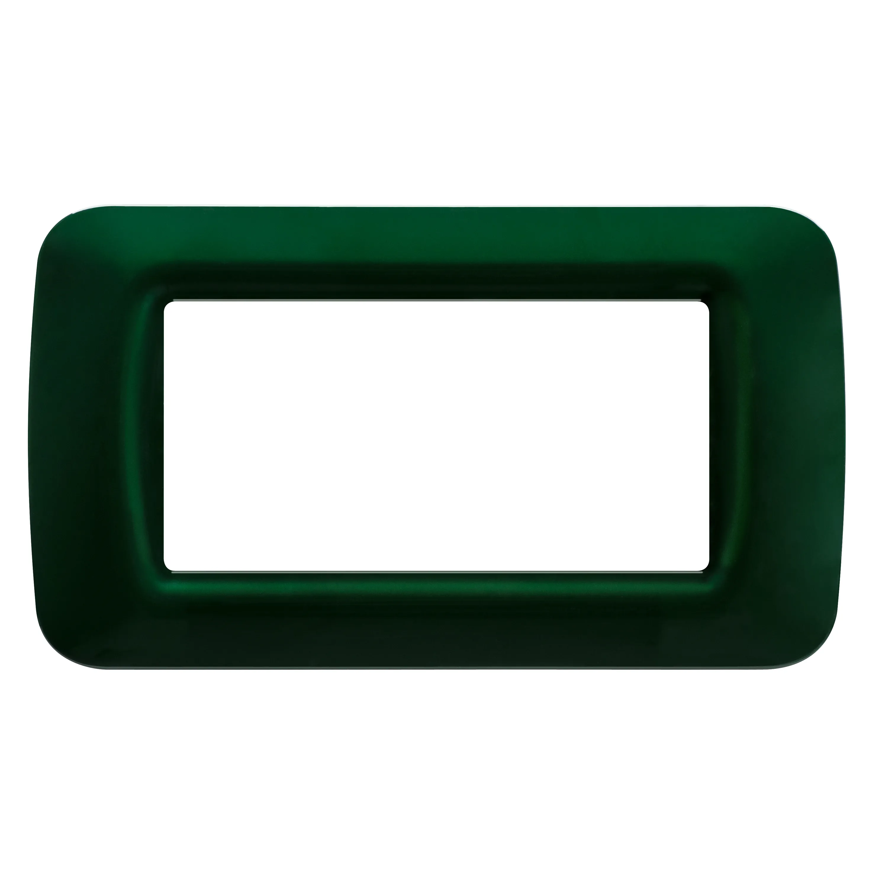 Placa, Superioara, A, Sistemului, Finisare, Lucioasa, Din, Tehnopolimer, 4 Module, Racing, Green, Sistem, Gewiss, System, GW22554