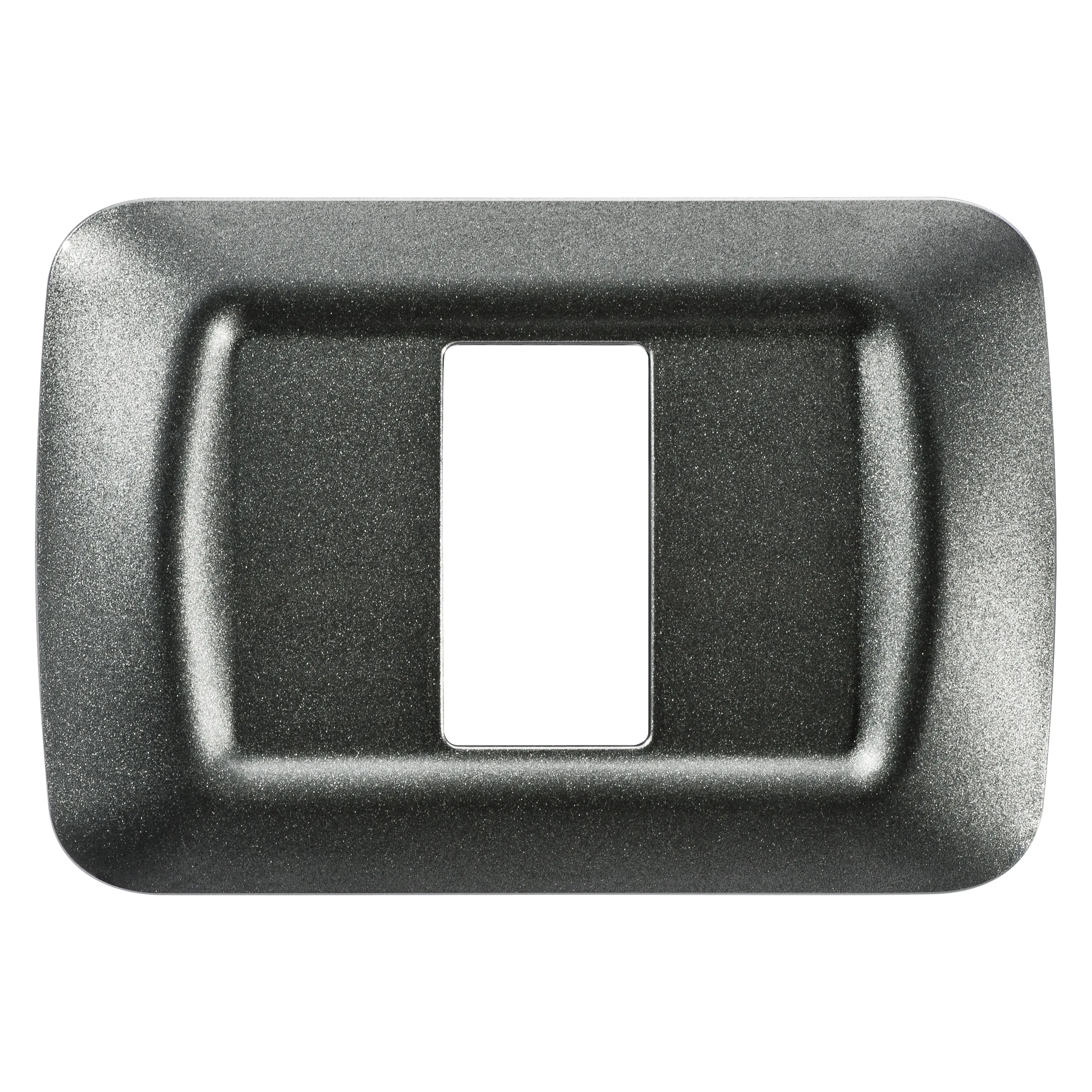 Placa, De, Sistem, Superioara, Finisare, Lucioasa, Din, Tehnopolimer, 1 Modul, Ardezie, Metalica, Sistem, Gewiss, System, GW22611 