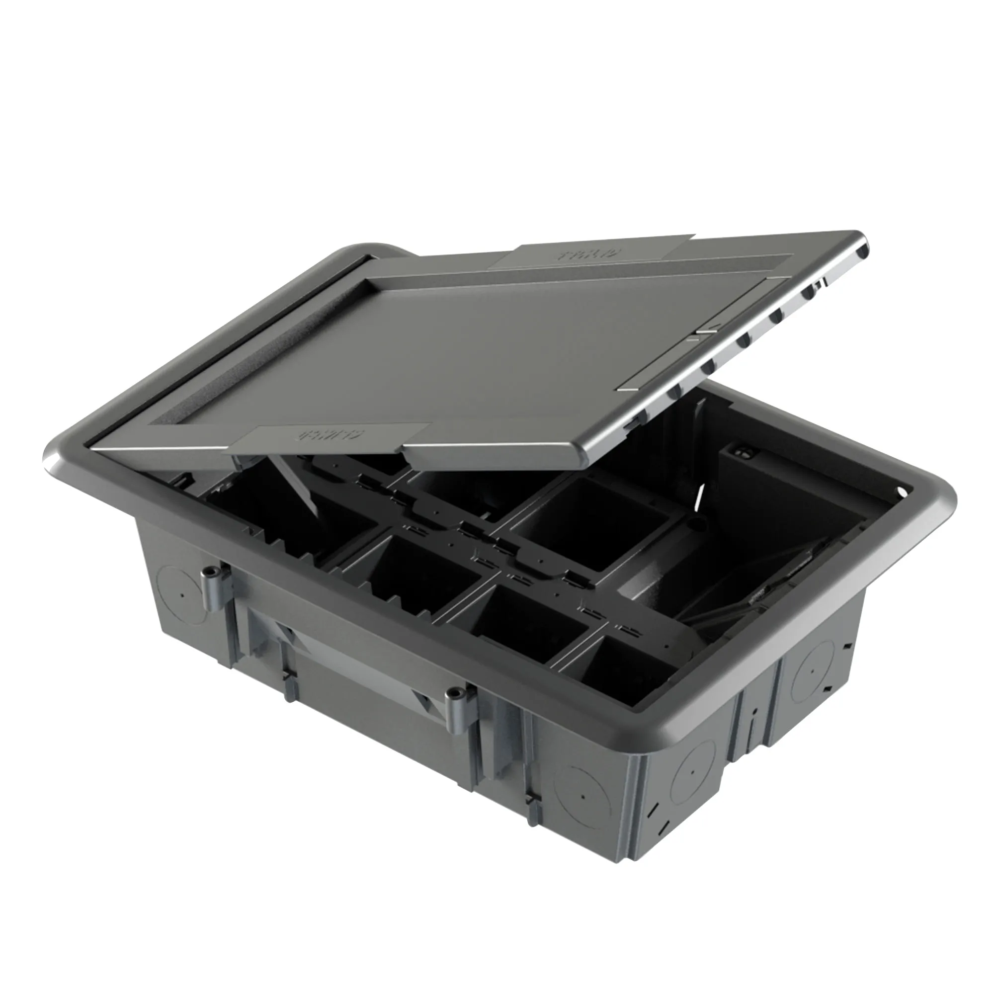 Cutie, De, Evacuare, Prin, Pardoseala, Capac, Gol, Sistem, Cu, 16, Module, Gewiss, System, GW24606 